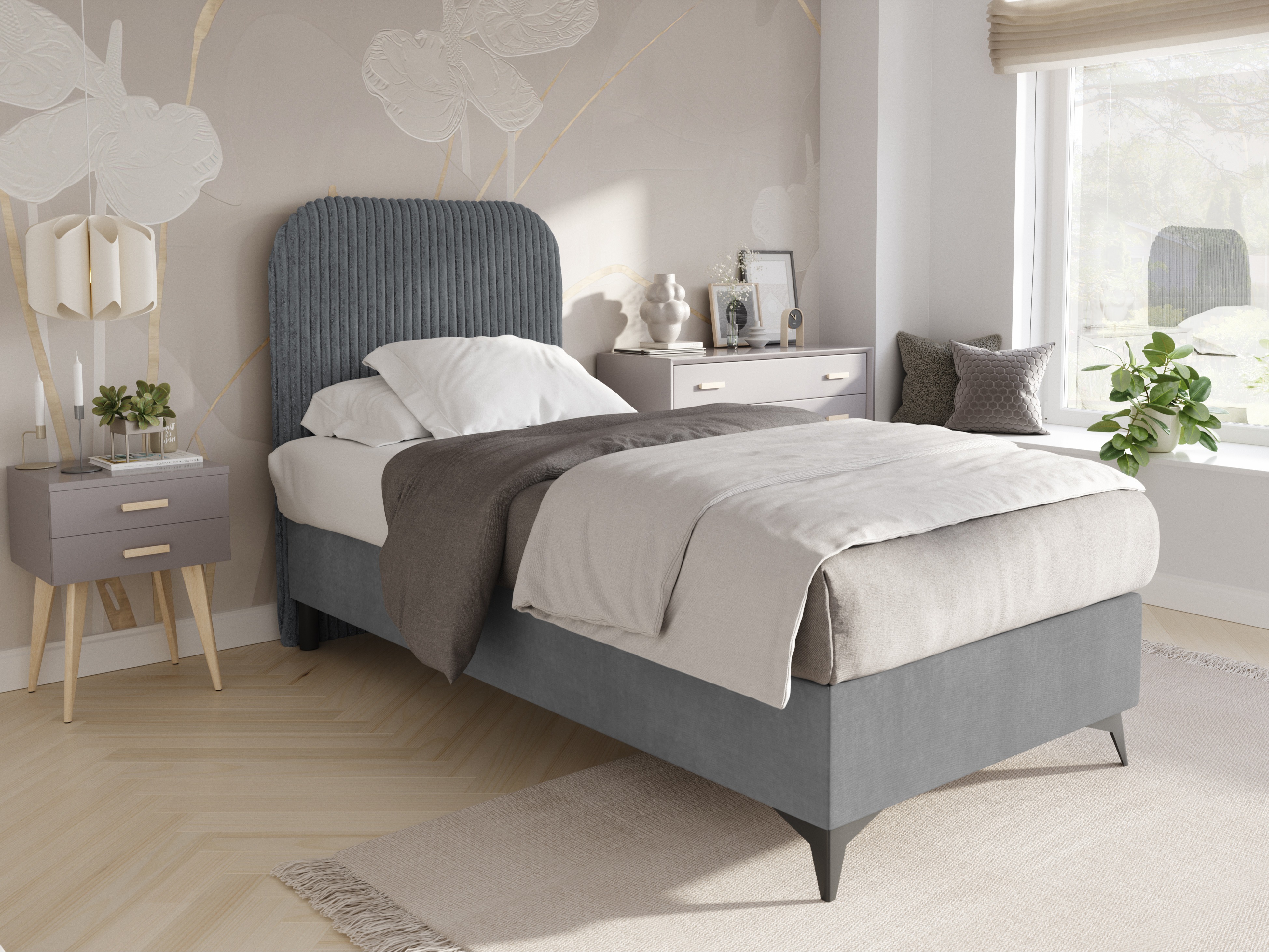 Boxspringbett Franklin 175 (Tilia 90 + Manila 16)