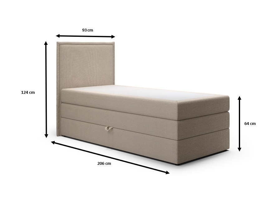 Boxspringbett Franklin 176 (Aragon 99)
