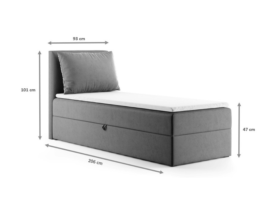 Boxspringbett Franklin 178 (Kronos 07)