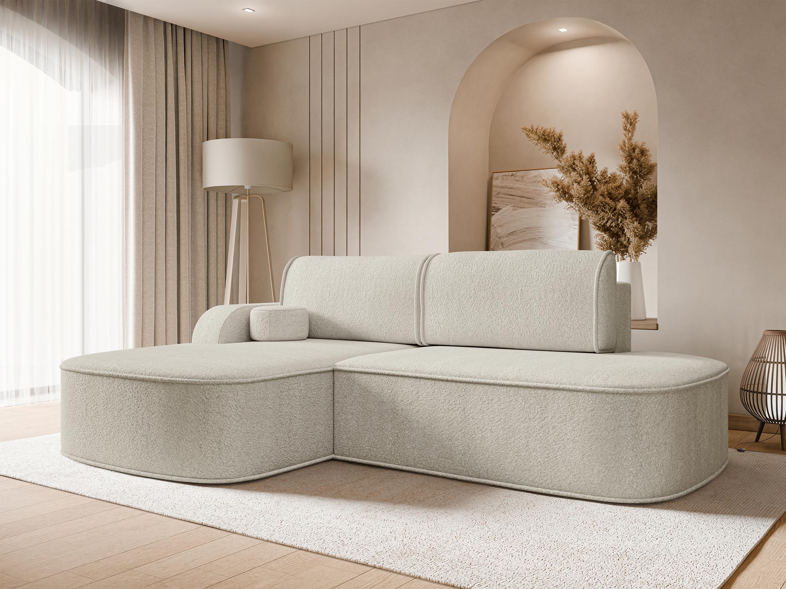 Ecksofa Comfivo Sensus (Coral 65)