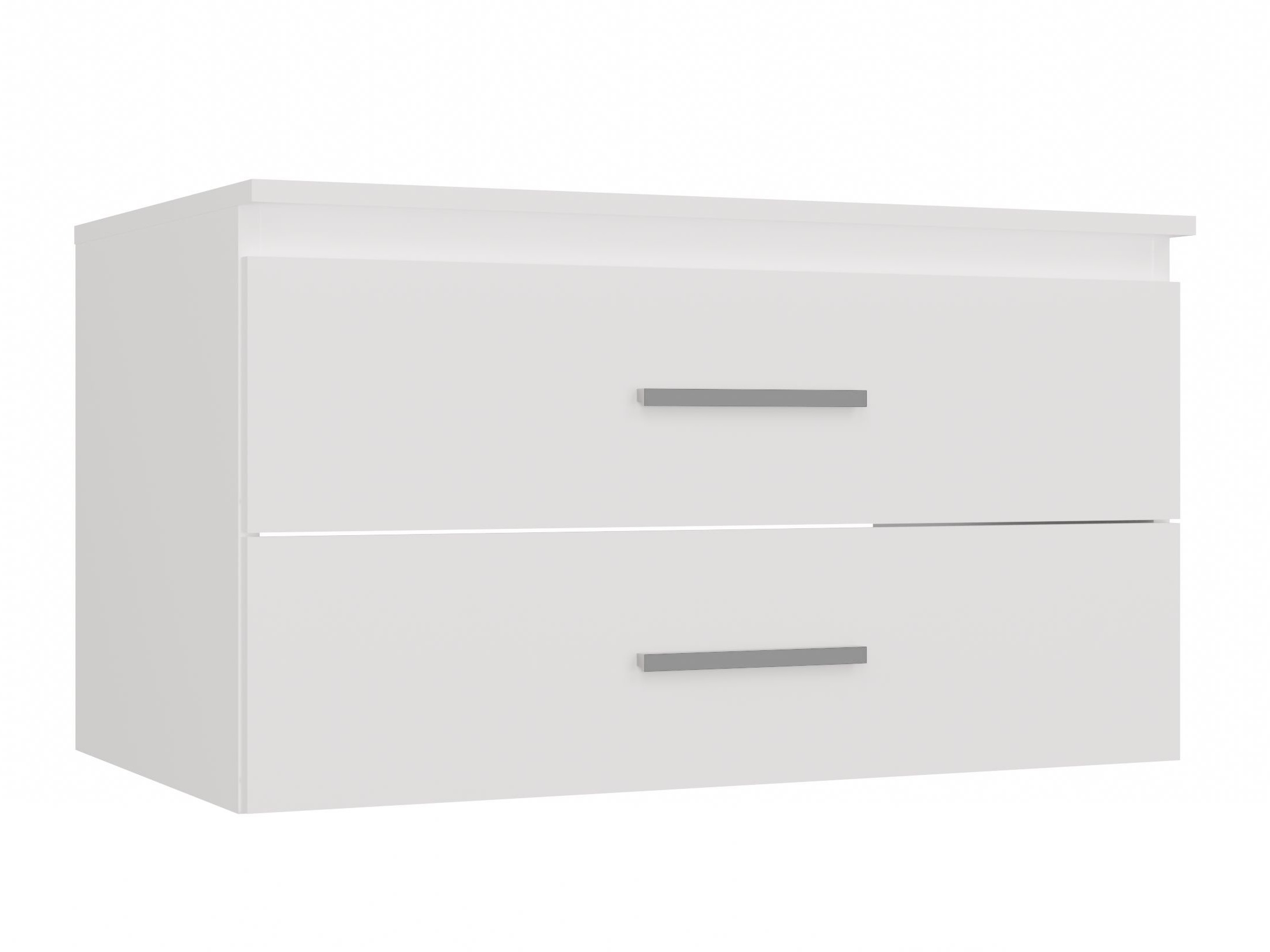 Hängeschrank für Waschbecken Nolmaru 113 (Weiss)