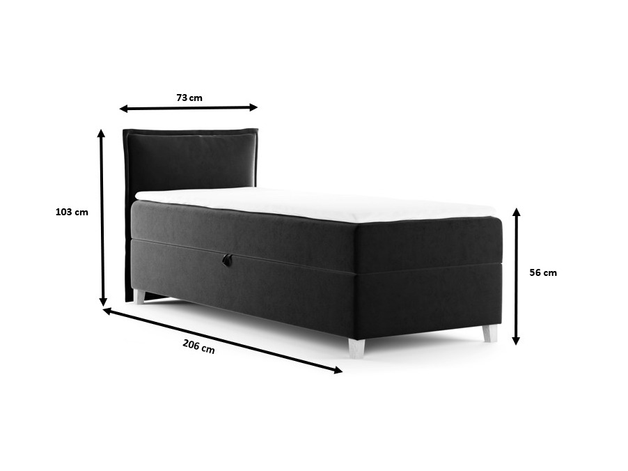 Boxspringbett Franklin 181 (Kronos 07)