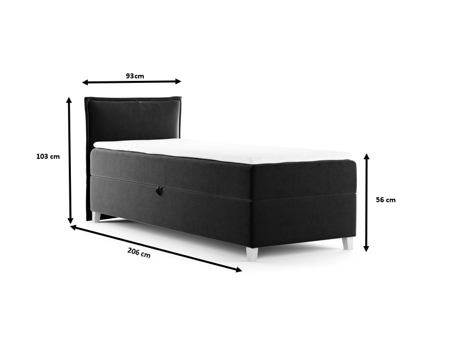 Boxspringbett Franklin 181 (Kronos 07)