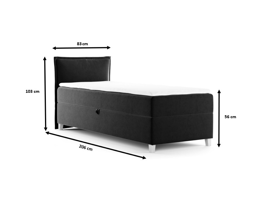 Boxspringbett Franklin 181 (Kronos 19)