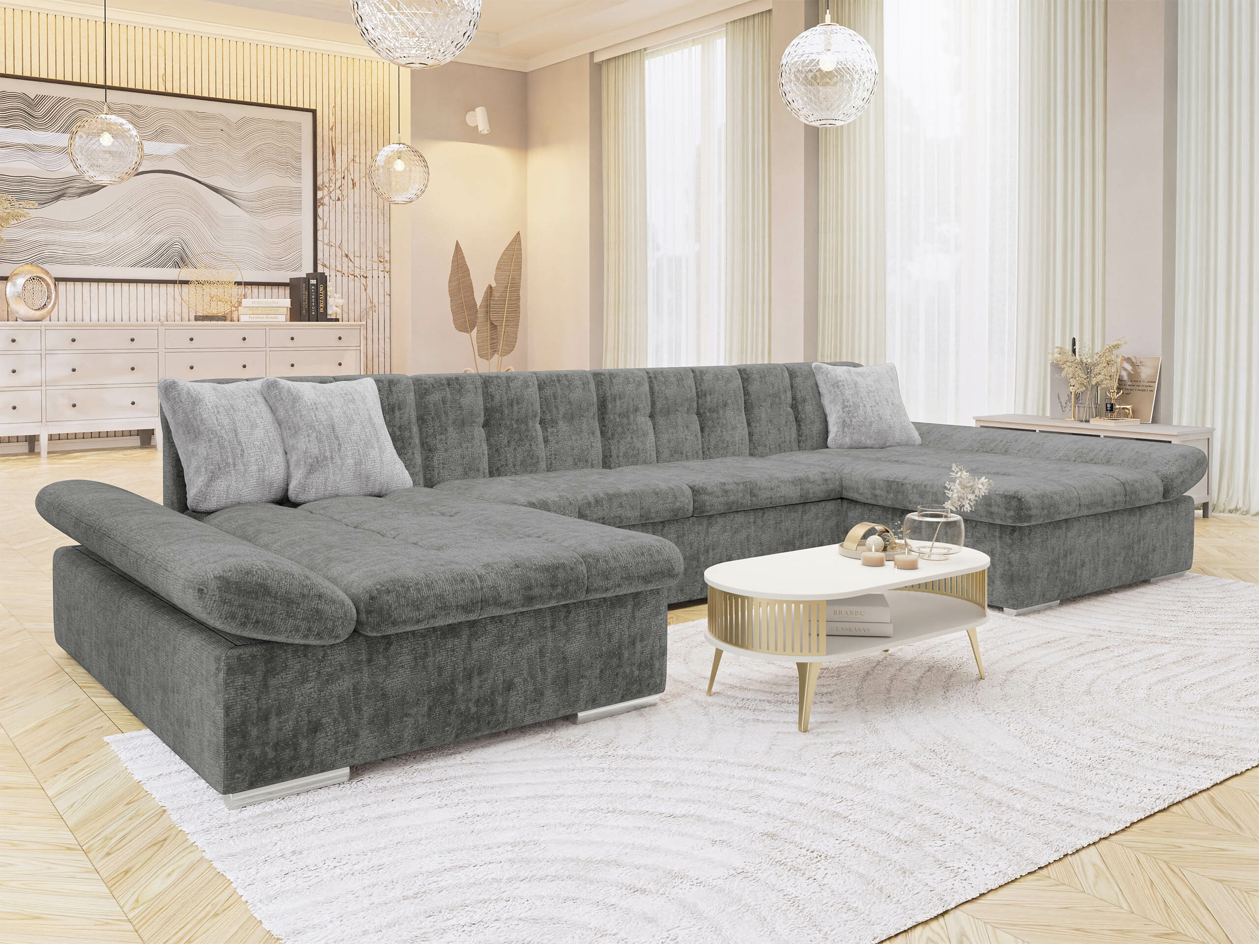 Ecksofa Comfivo Ficus II (Miu 2058 + Miu 2059)