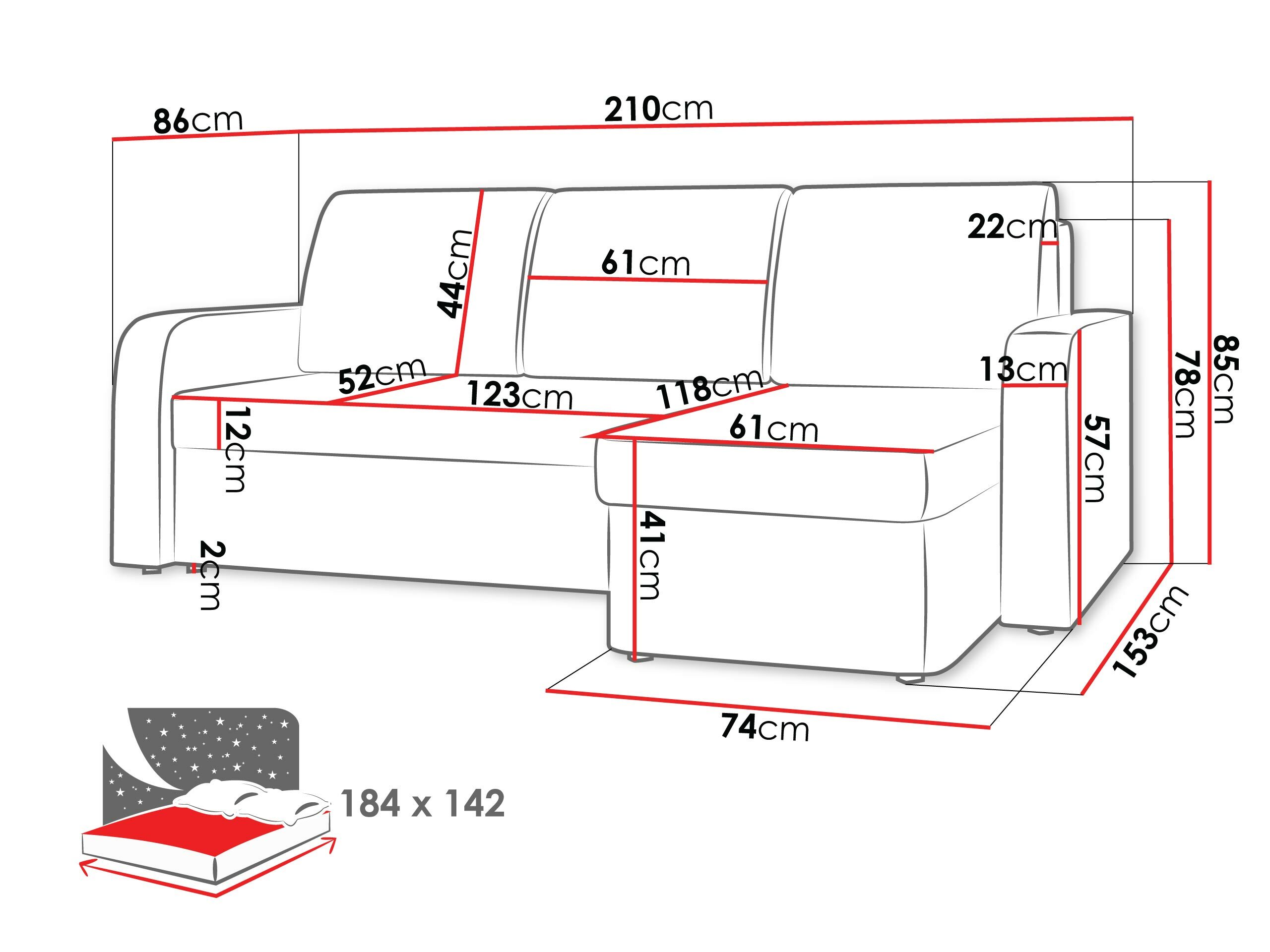 Ecksofa Ingenos (Lux 05)