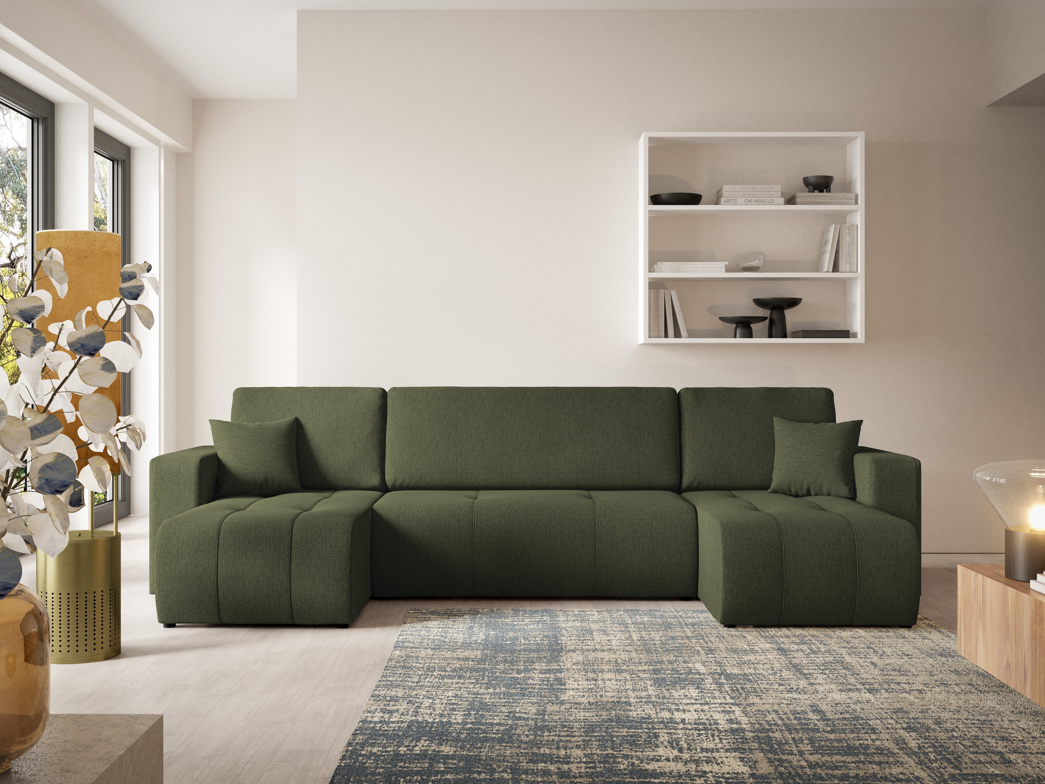 Ecksofa Franklin 187 (Aragon 39)