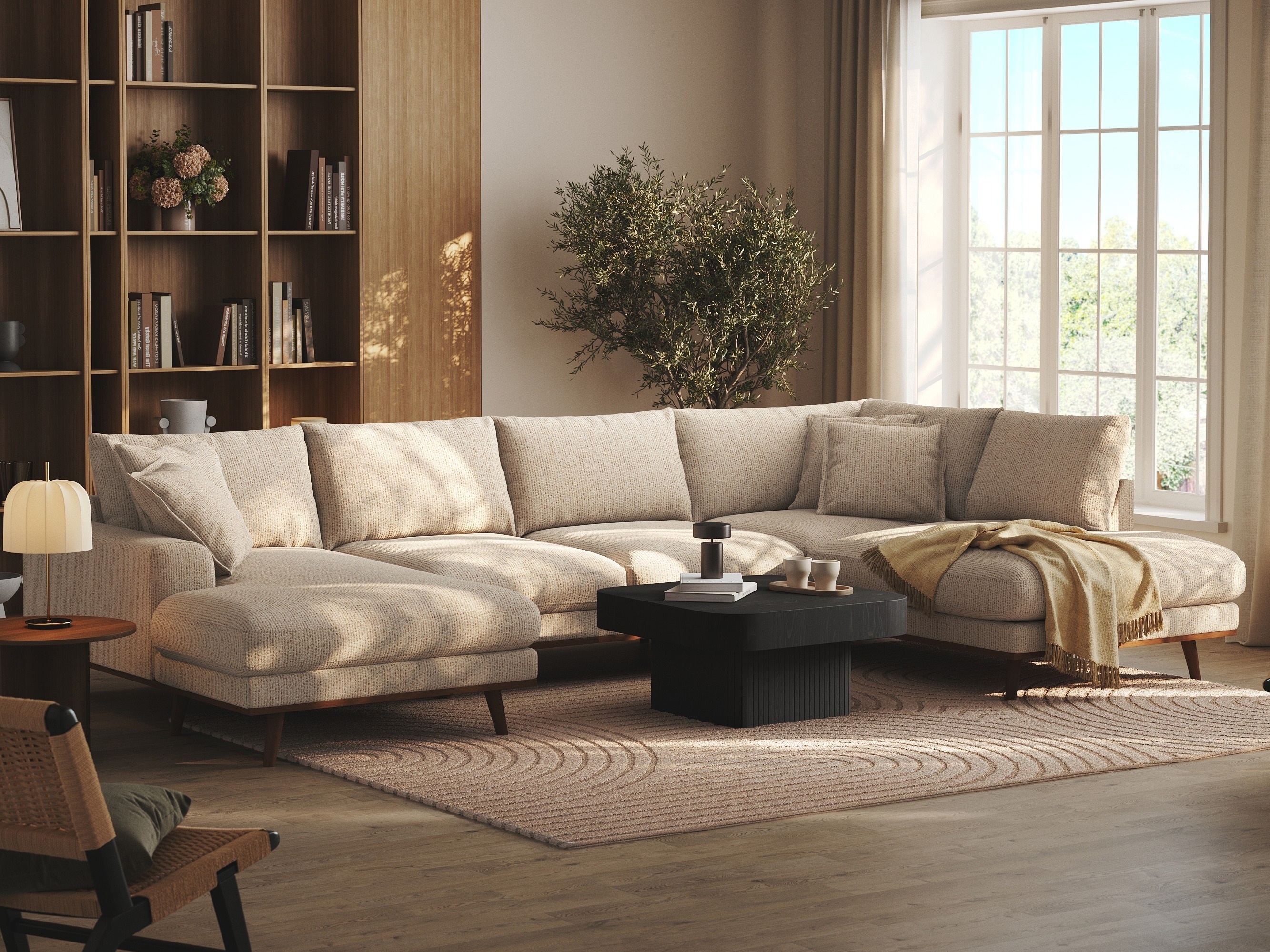 Ecksofa Seattle 217 (Silencio 06)