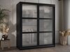 Kleiderschrank Hartford 575 (Schwarz)