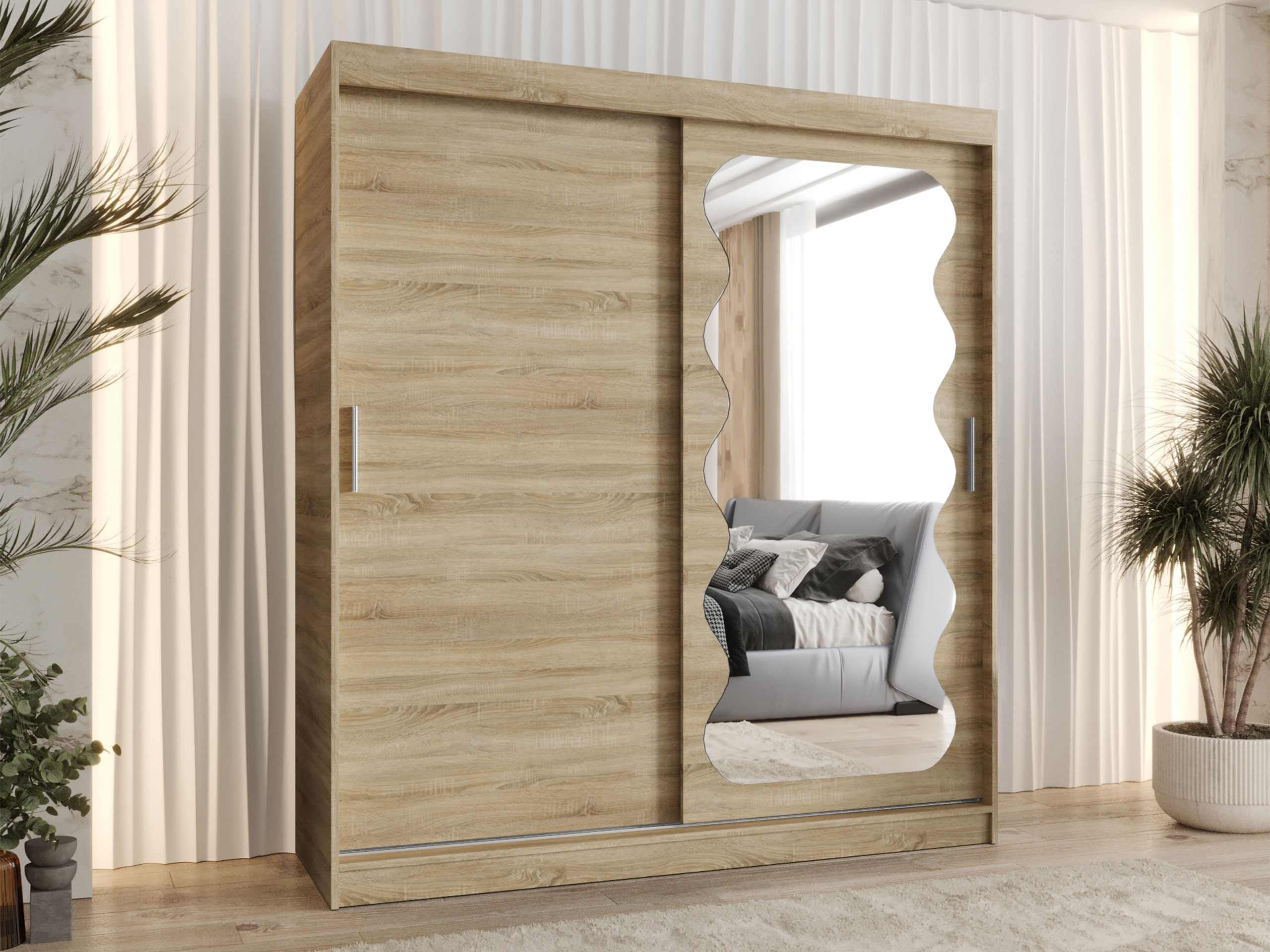 Kleiderschrank Hartford 578 (Sonoma-Eiche)