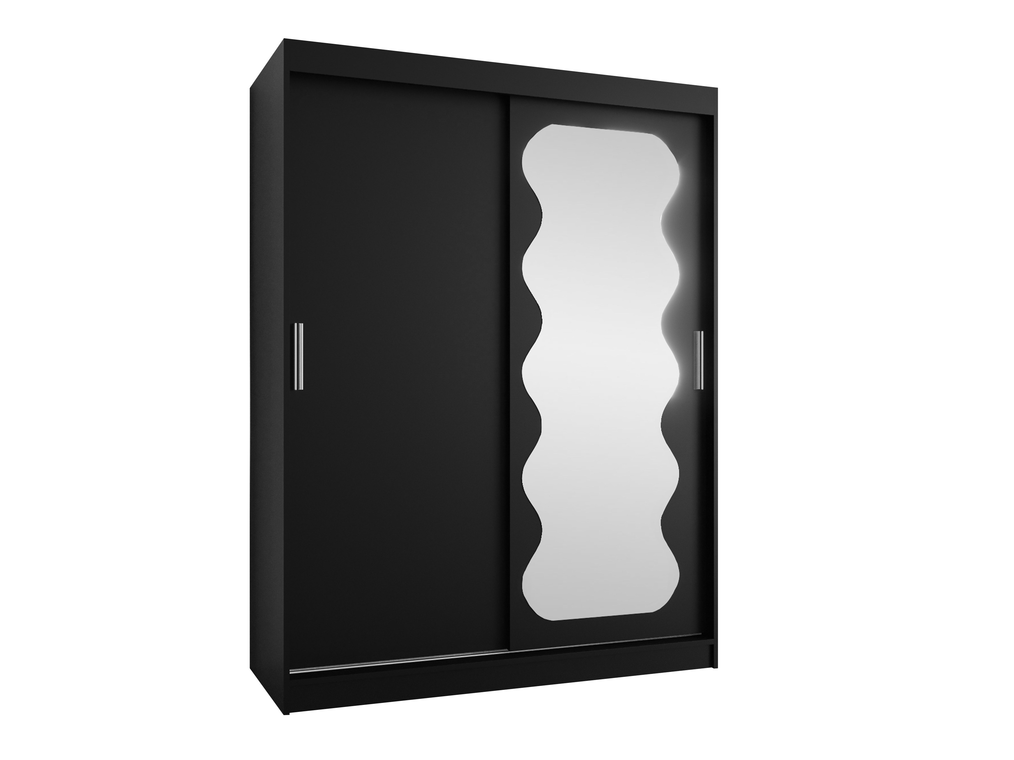 Kleiderschrank Hartford 578 (Schwarz)
