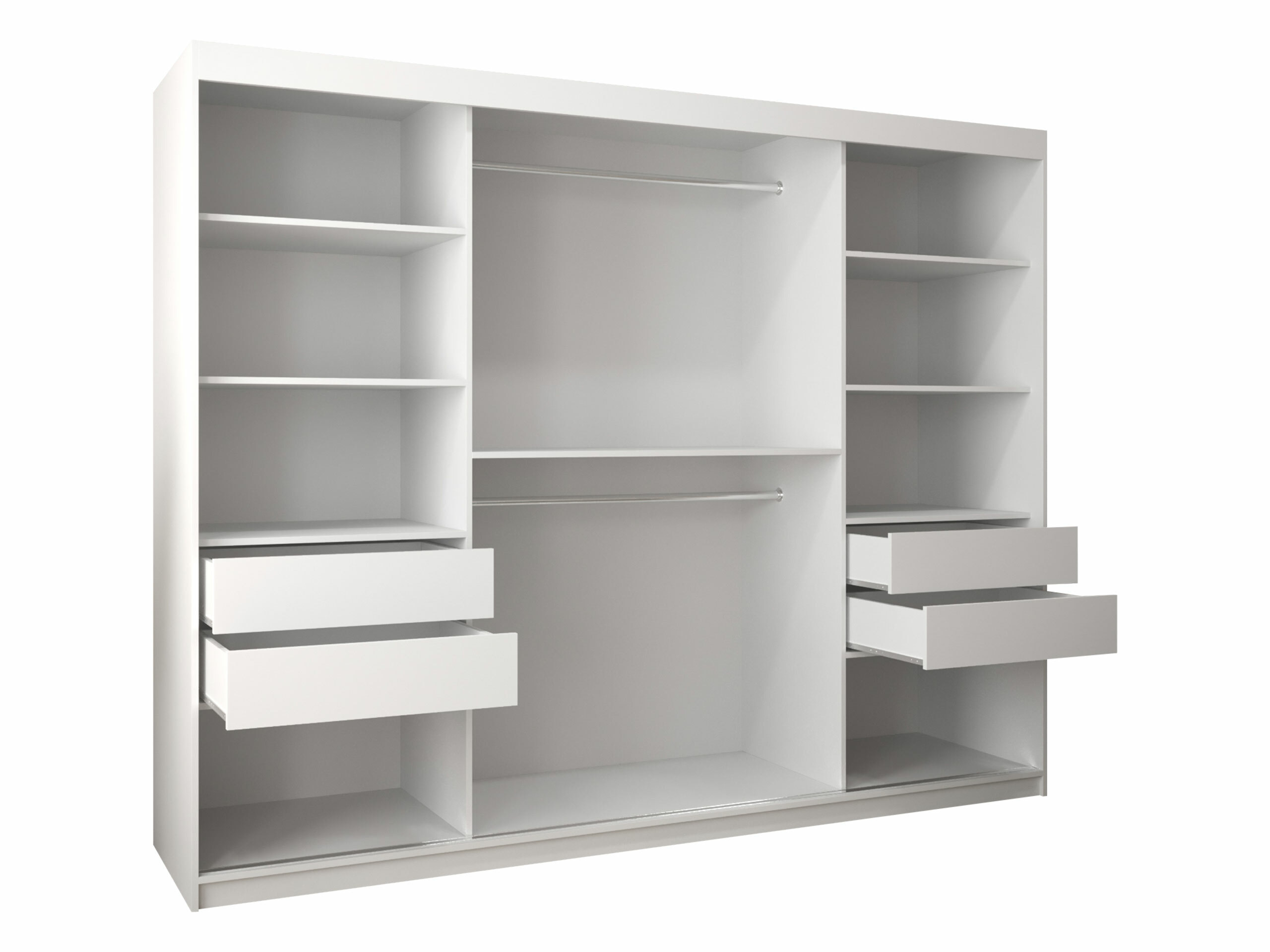Kleiderschrank Hartford 578 (Schwarz)