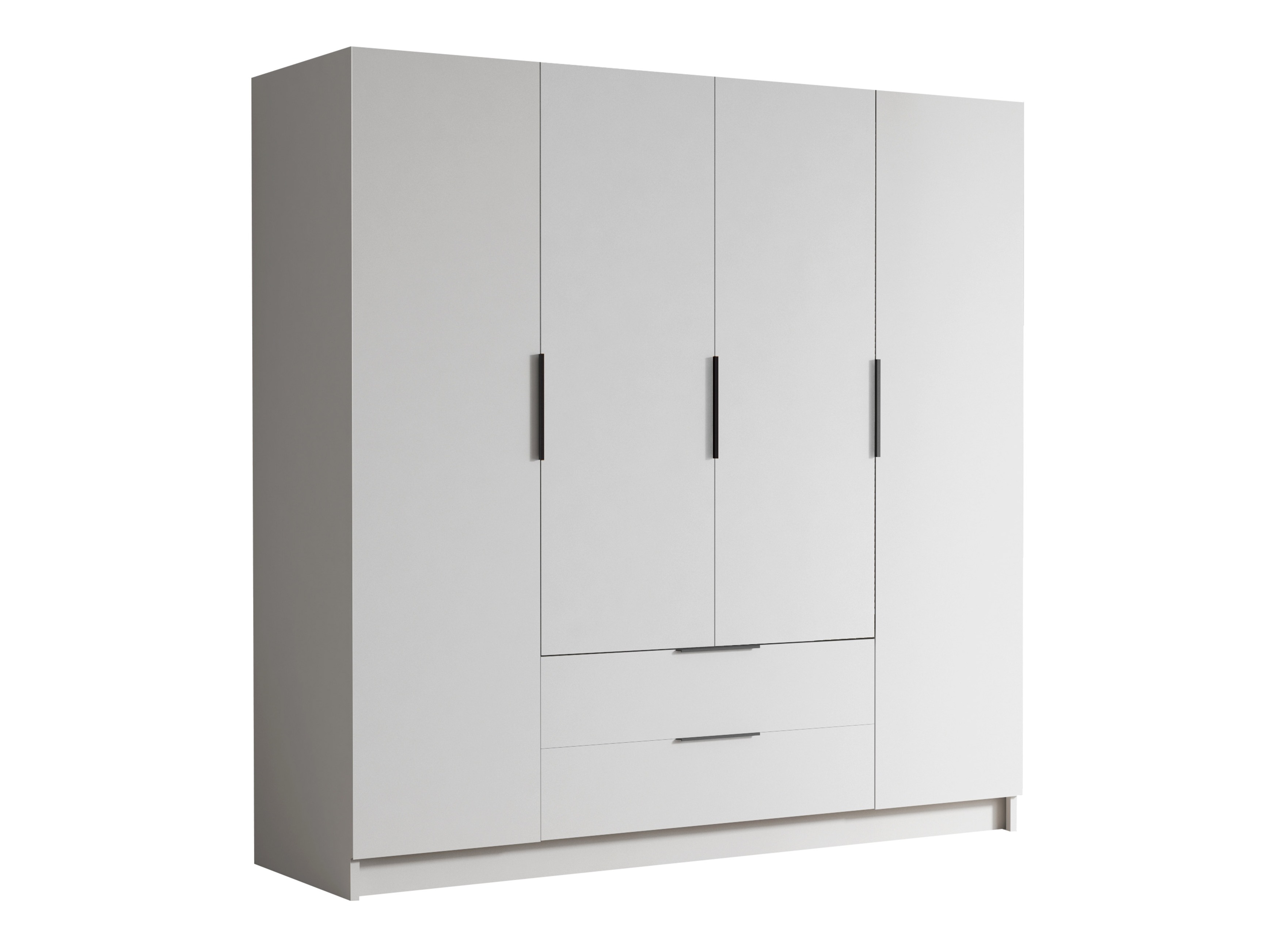 Kleiderschrank Closico Cadron I (Weiss)
