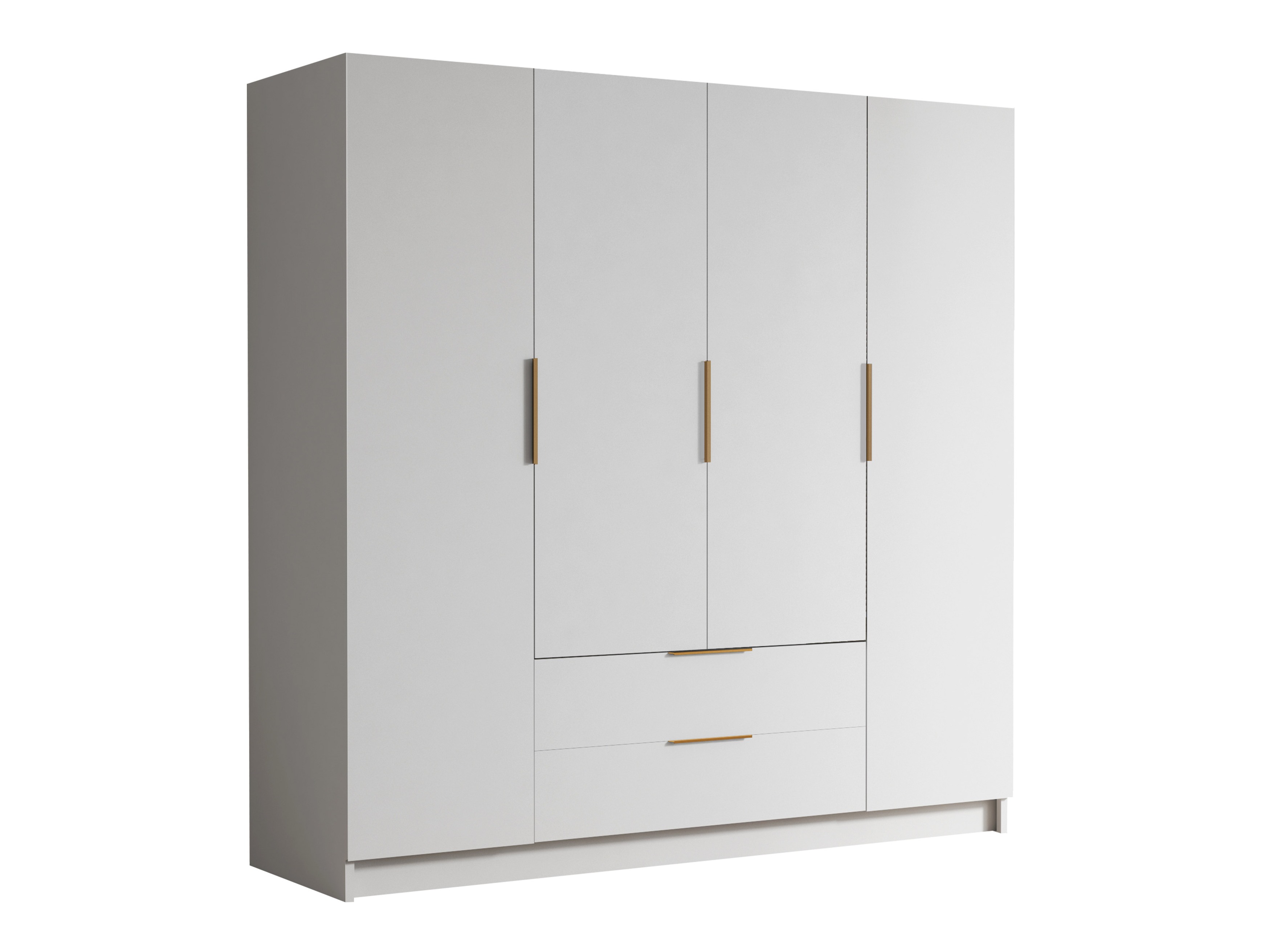 Kleiderschrank Closico Cadron I (Weiss)