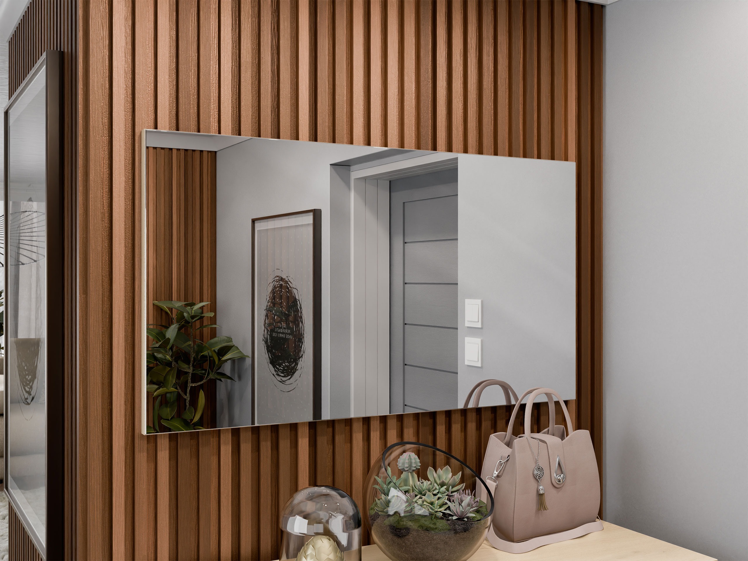 Spiegel Comfivo Tutela (Eichenholzoptik)