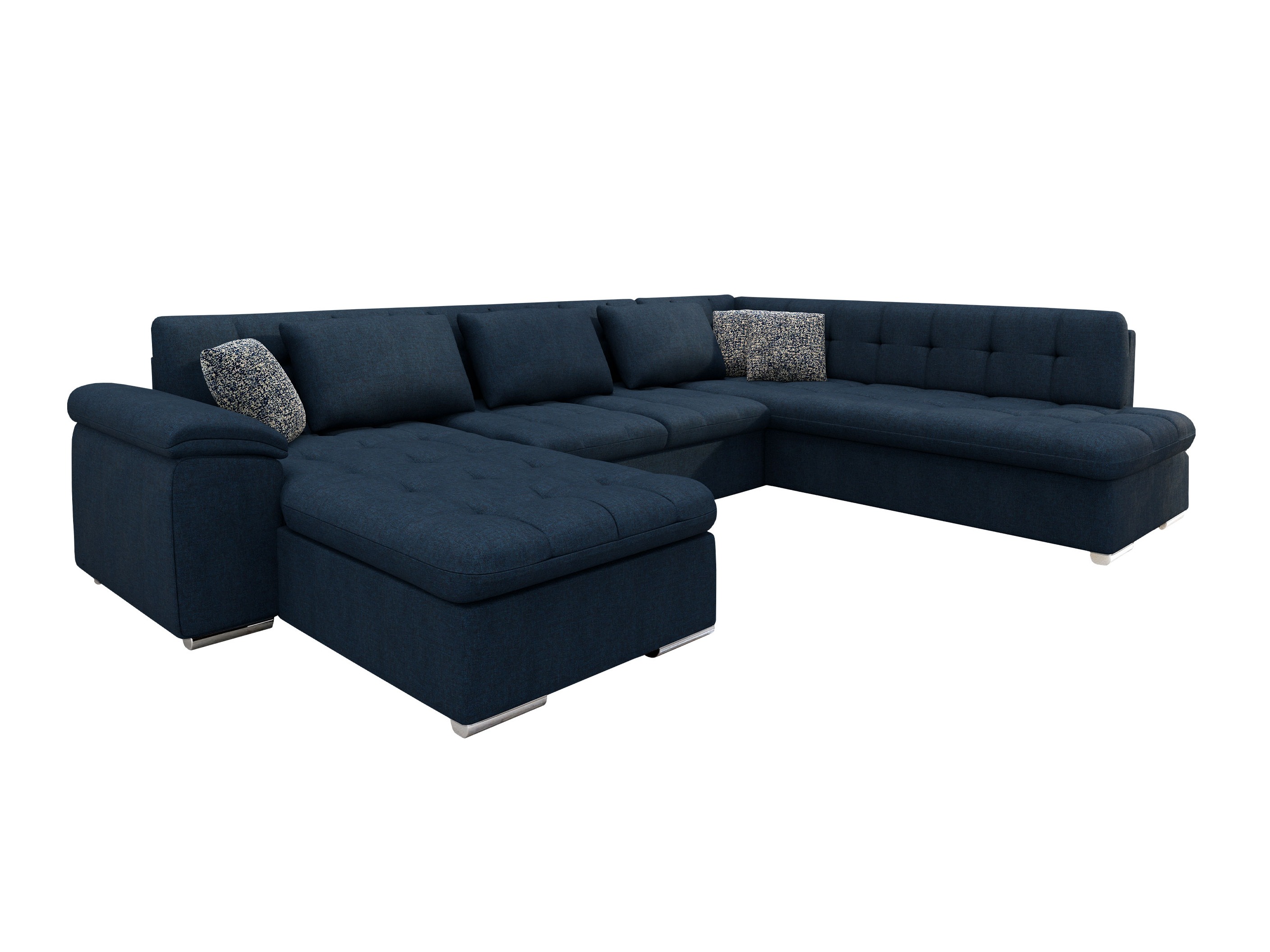 Ecksofa Comfivo Gemma VI (Maya 09 + Corbett 78)
