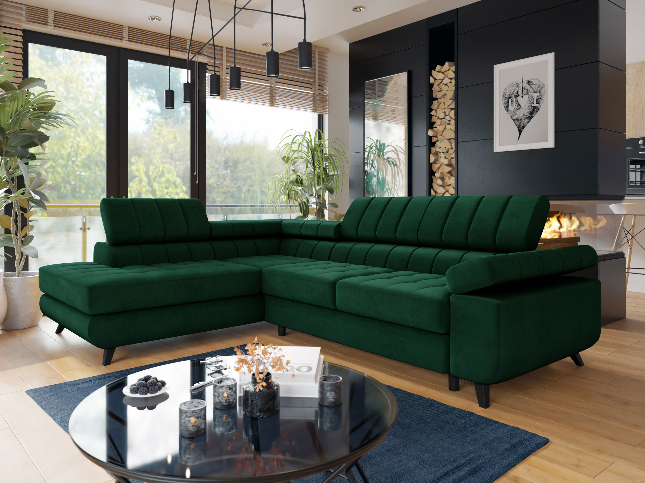 Ecksofa Comfivo Agnus (Piano 26)