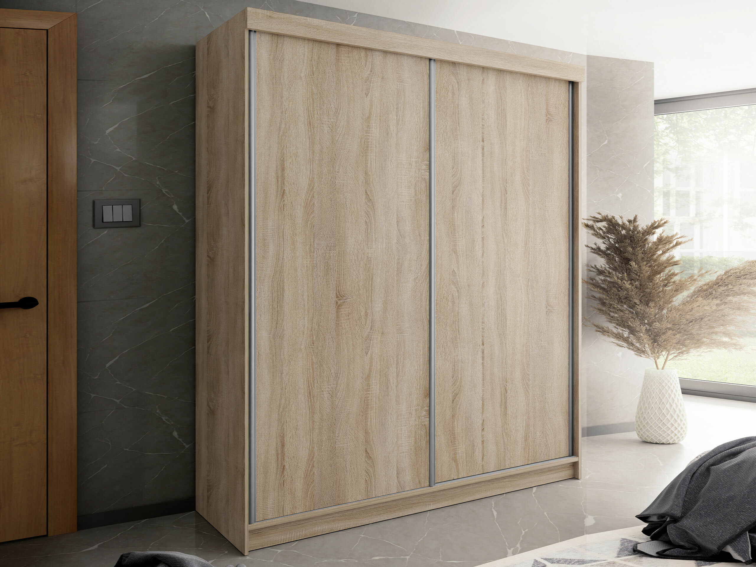 Kleiderschrank Dover 108 (Sonoma-Eiche)