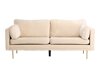 Sofa Dallas 101 (Cremefarben + Gold)