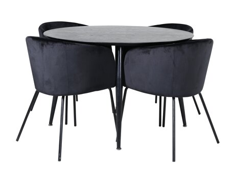 Essgruppe Dallas 2539 (Schwarz)