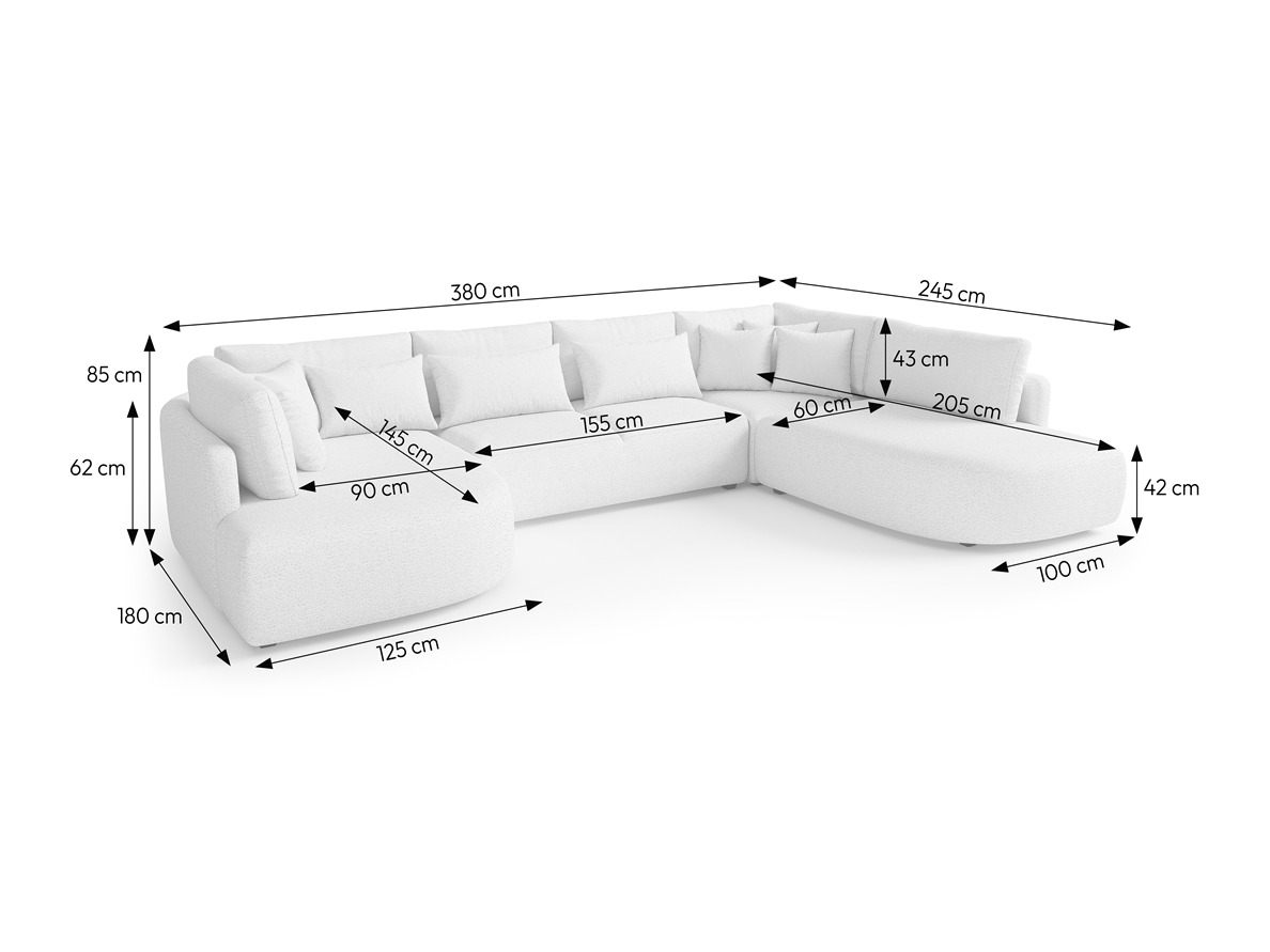 Ecksofa Deca I (Tresor 05)