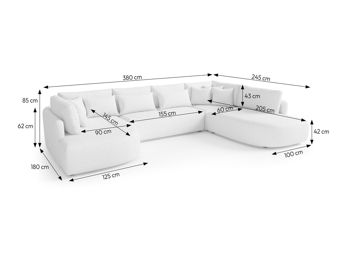 Ecksofa Deca I (Tresor 16)