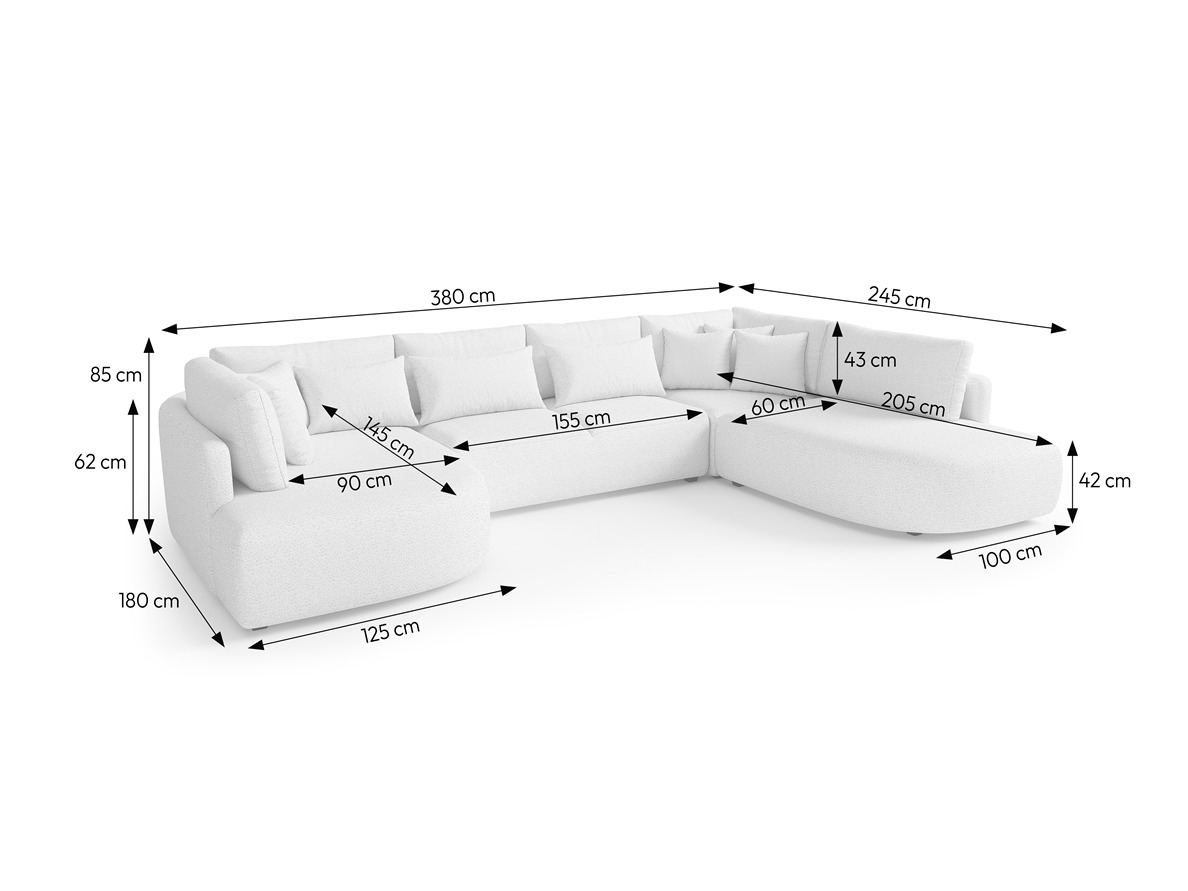 Ecksofa Deca I (Tresor 77)