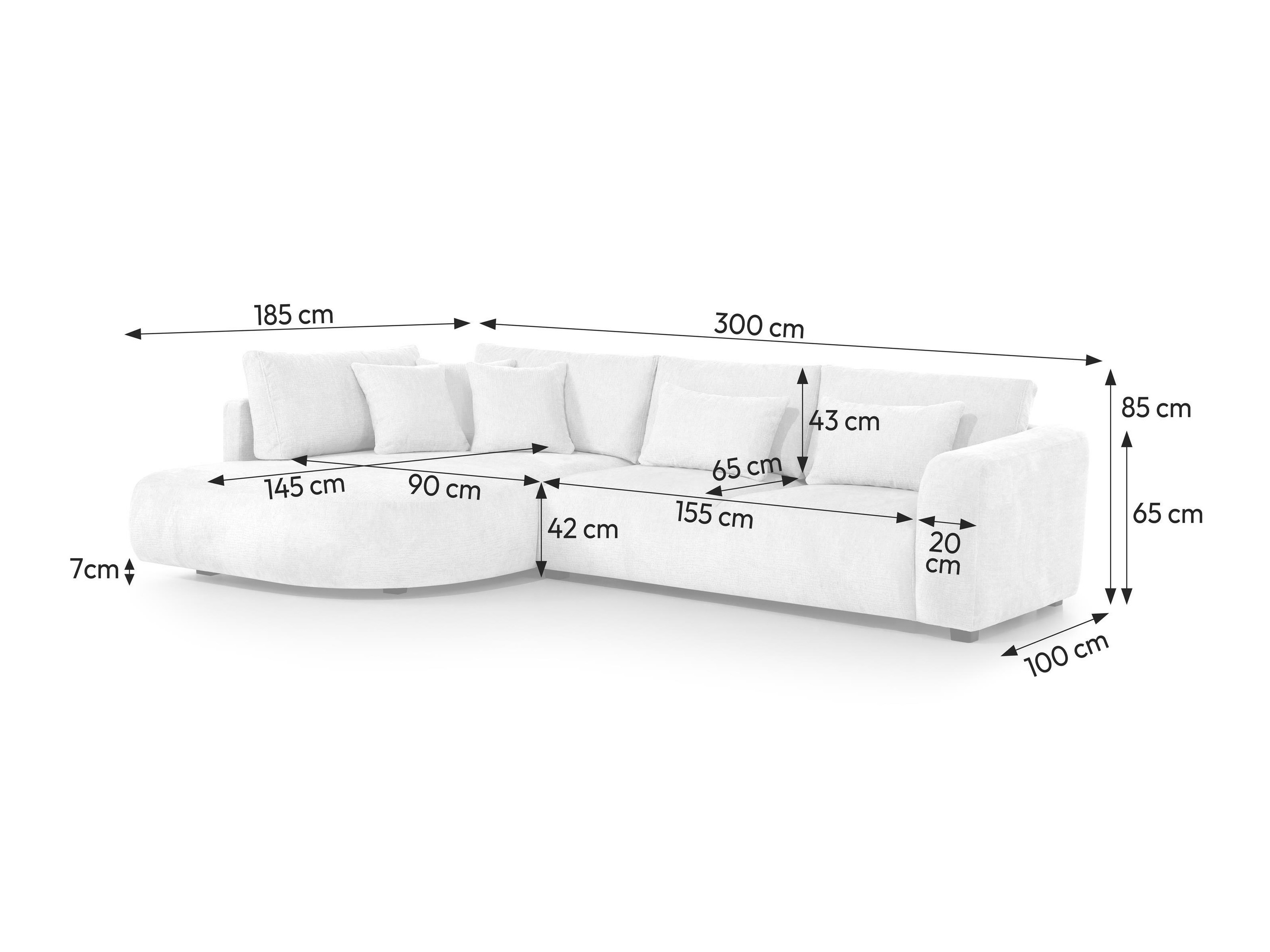 Ecksofa Margate 106 (Tresor 32)