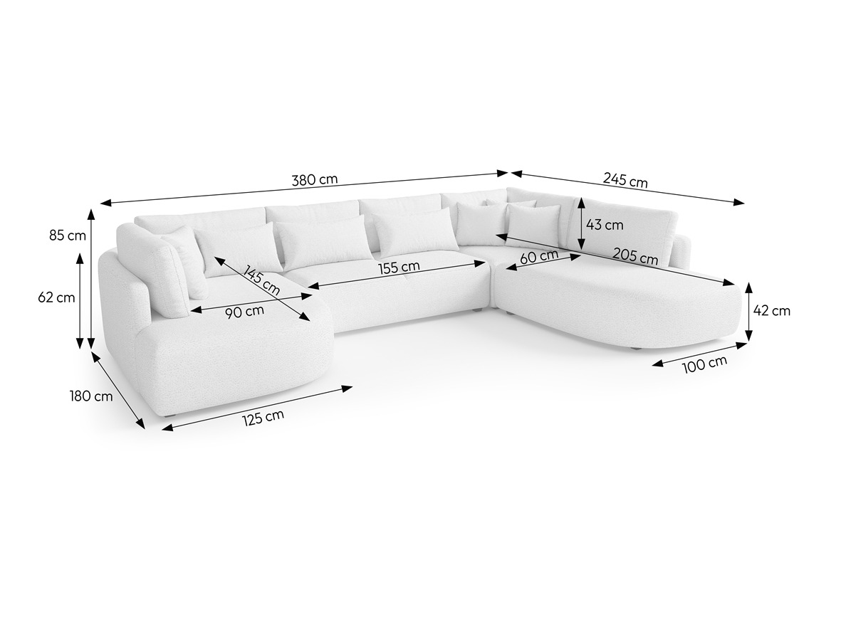 Ecksofa Margate 107 (Tresor 22)