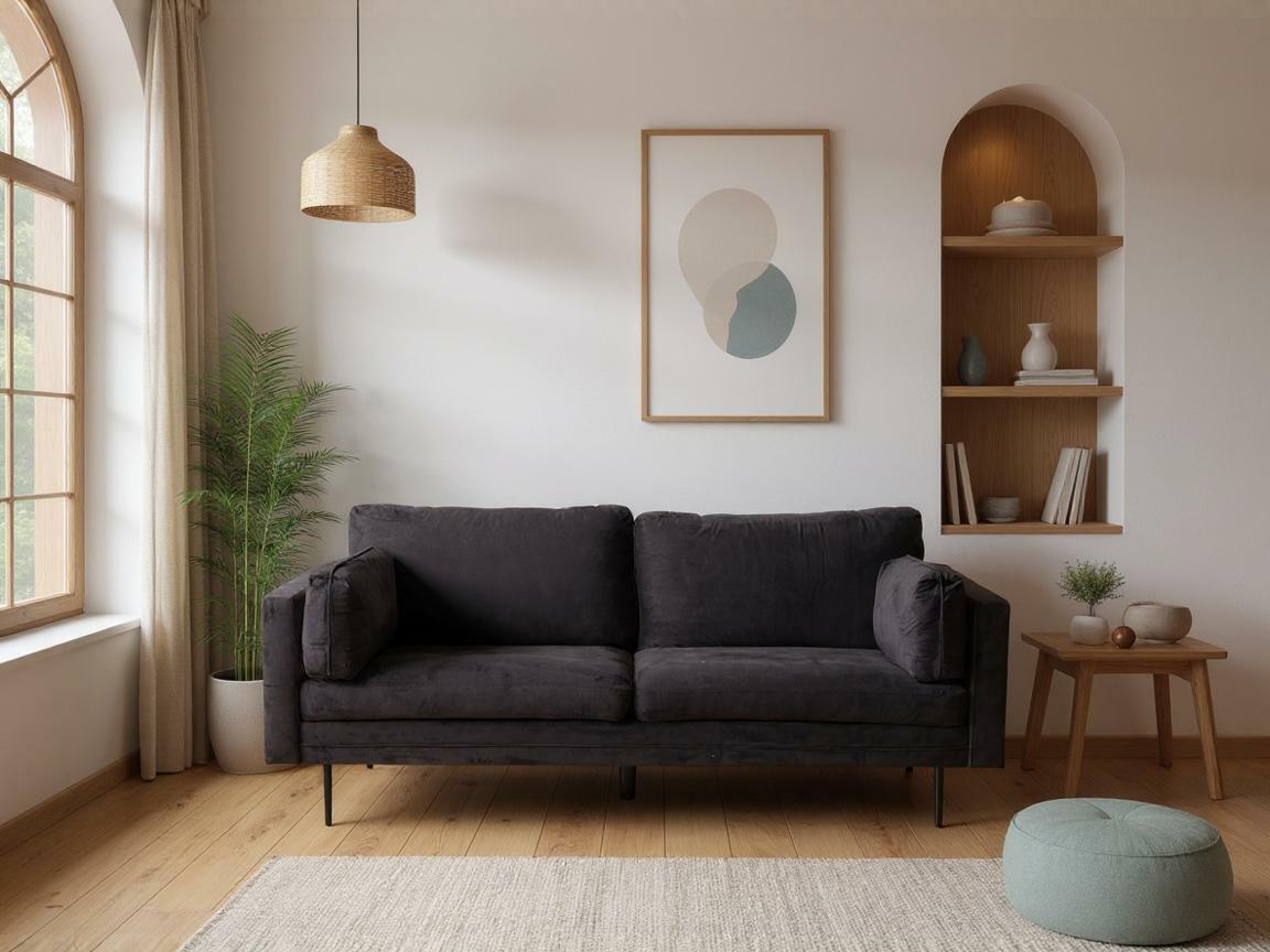Sofa Dallas 101 (Schwarz)