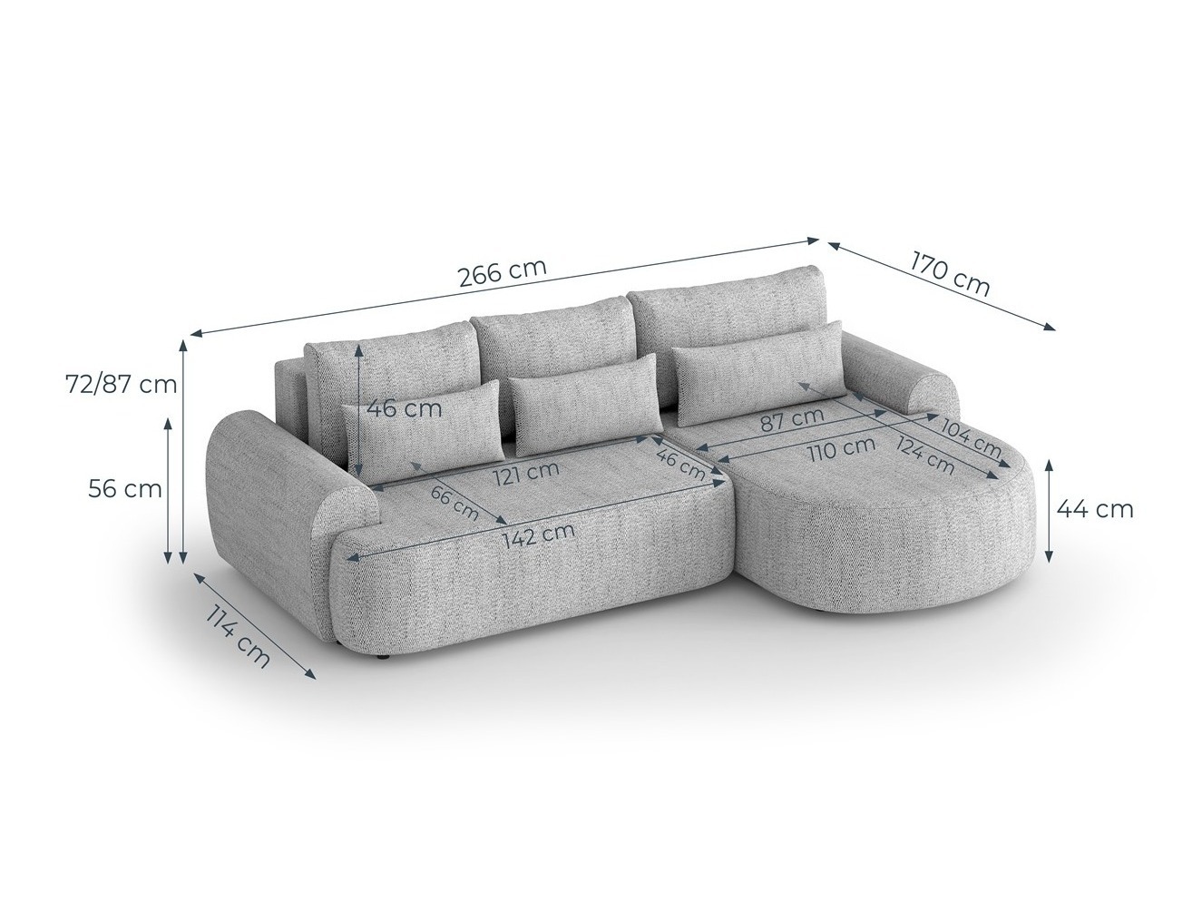 Ecksofa Margate 109 (Modesto 481)