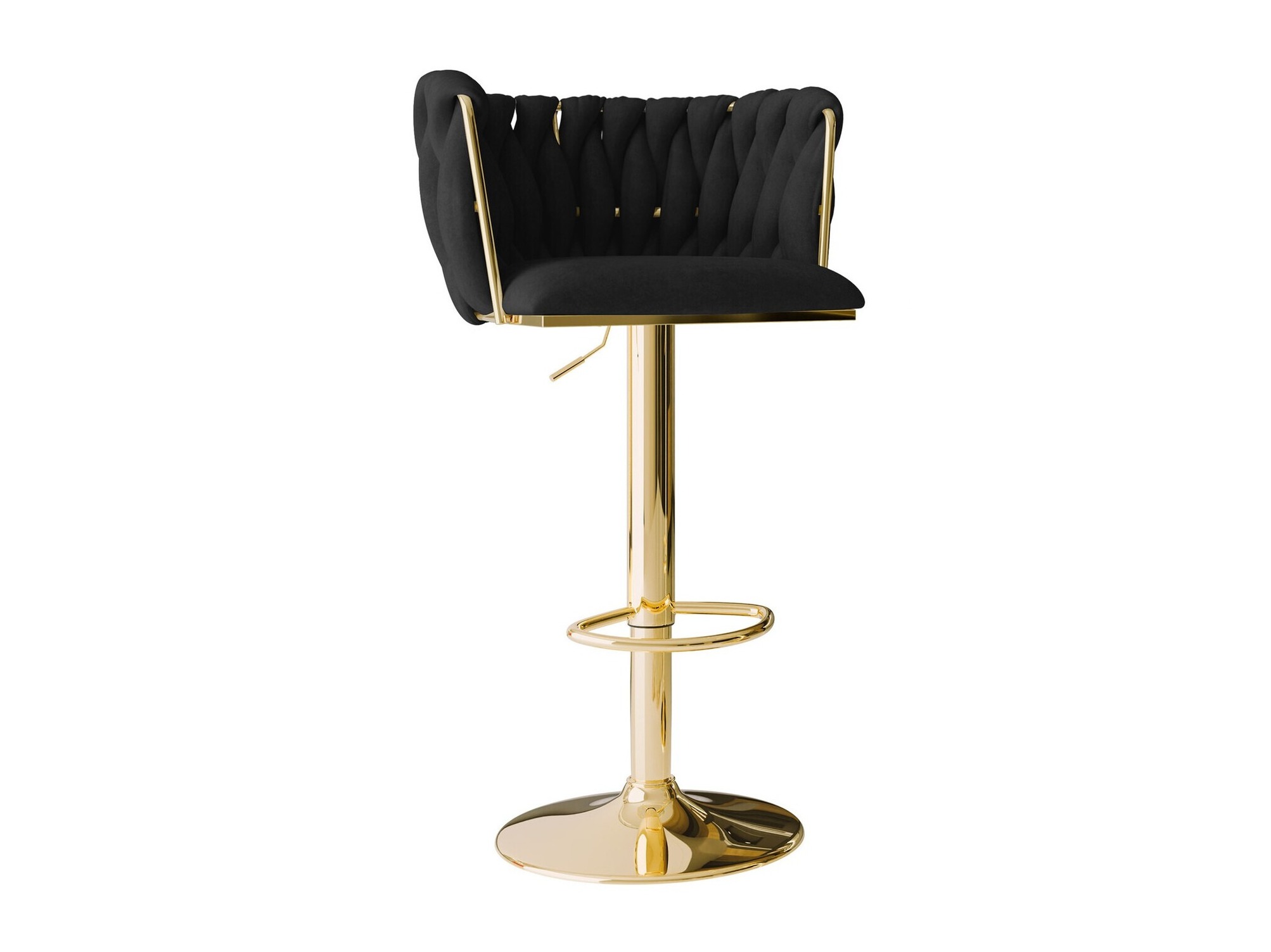 Barhocker Comfivo 435 (Gold + Schwarz)