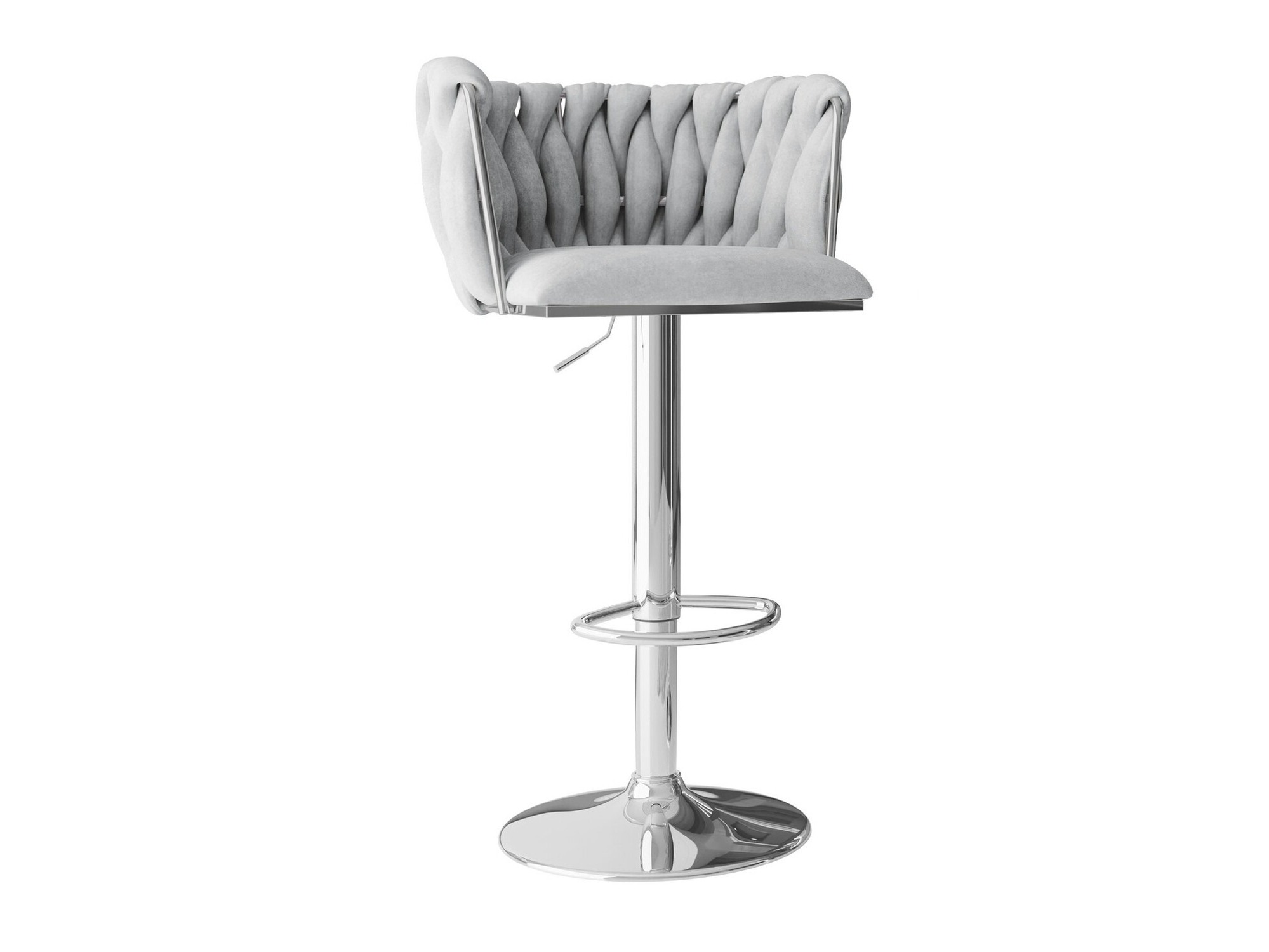 Barhocker Comfivo 435 (Silber + Grau)