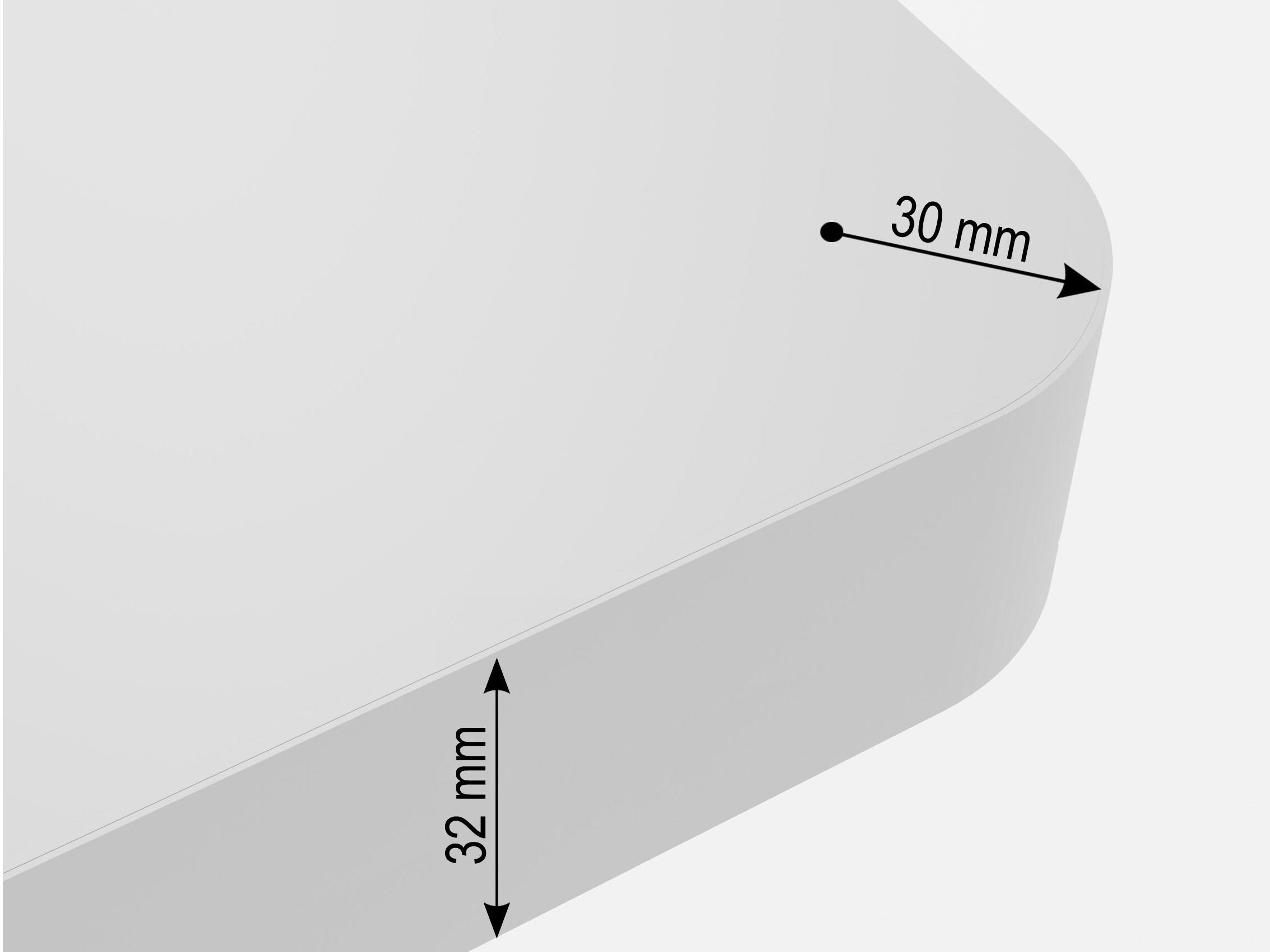 Höhenverstellbarer Schreibtisch Buffalo 184 (Schwarz)