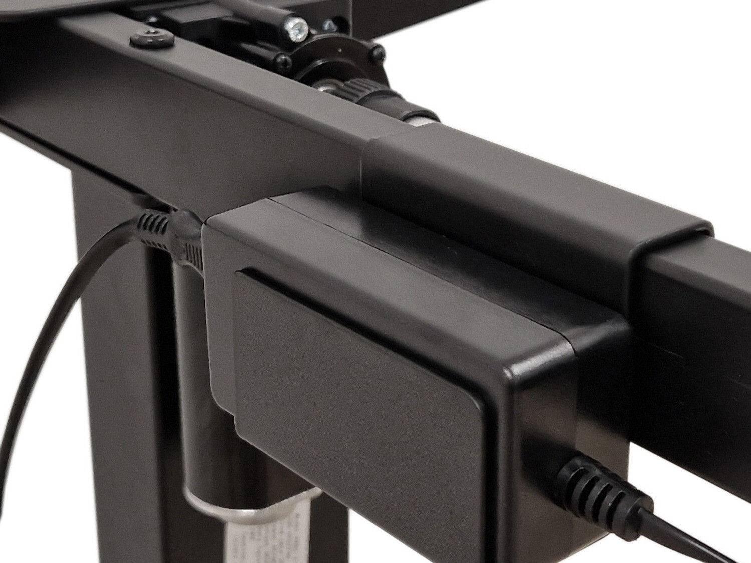 Höhenverstellbarer Schreibtisch Buffalo 184 (Schwarz)