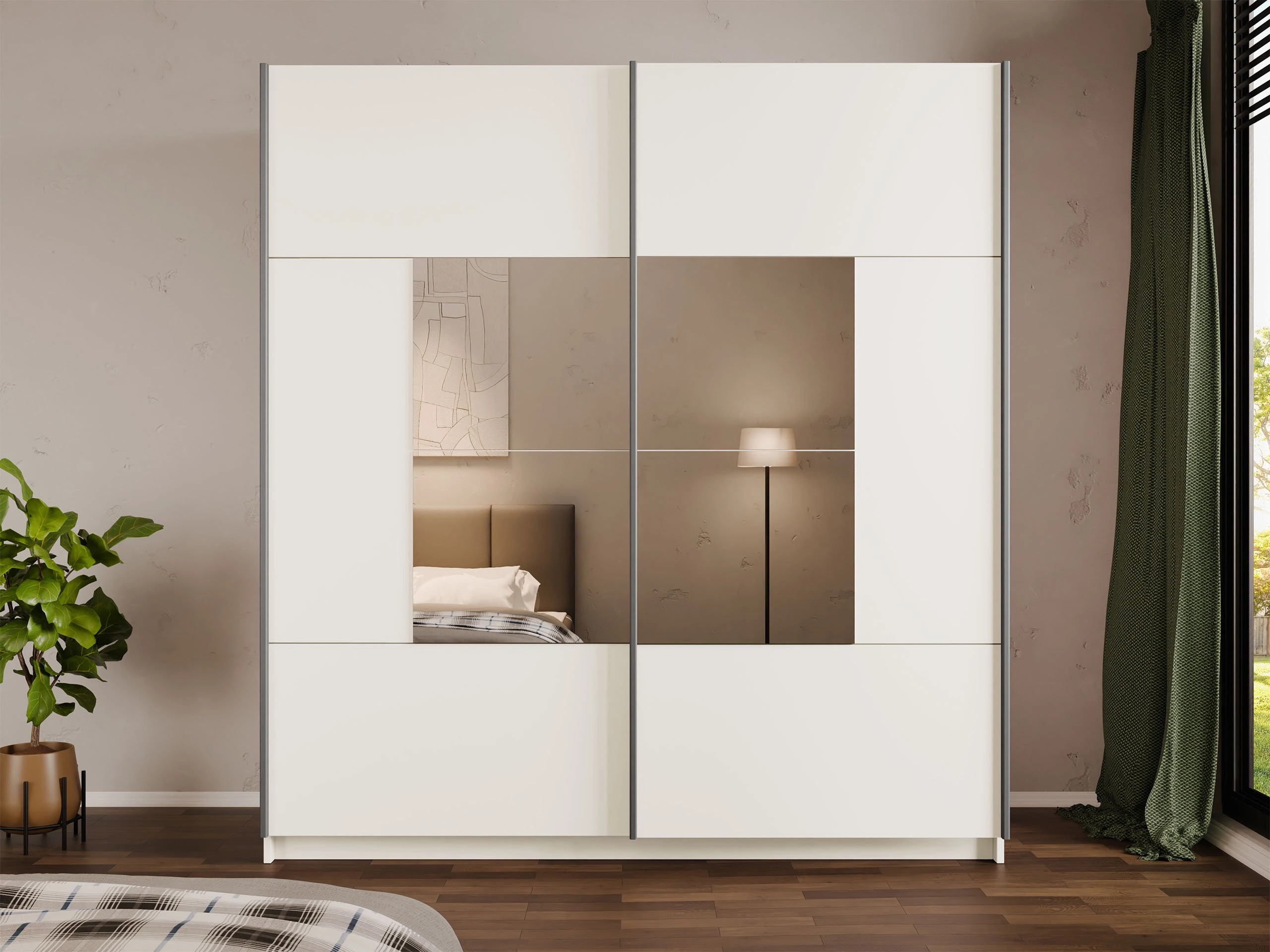 Kleiderschrank Honolulu 273 (Kaschmir)