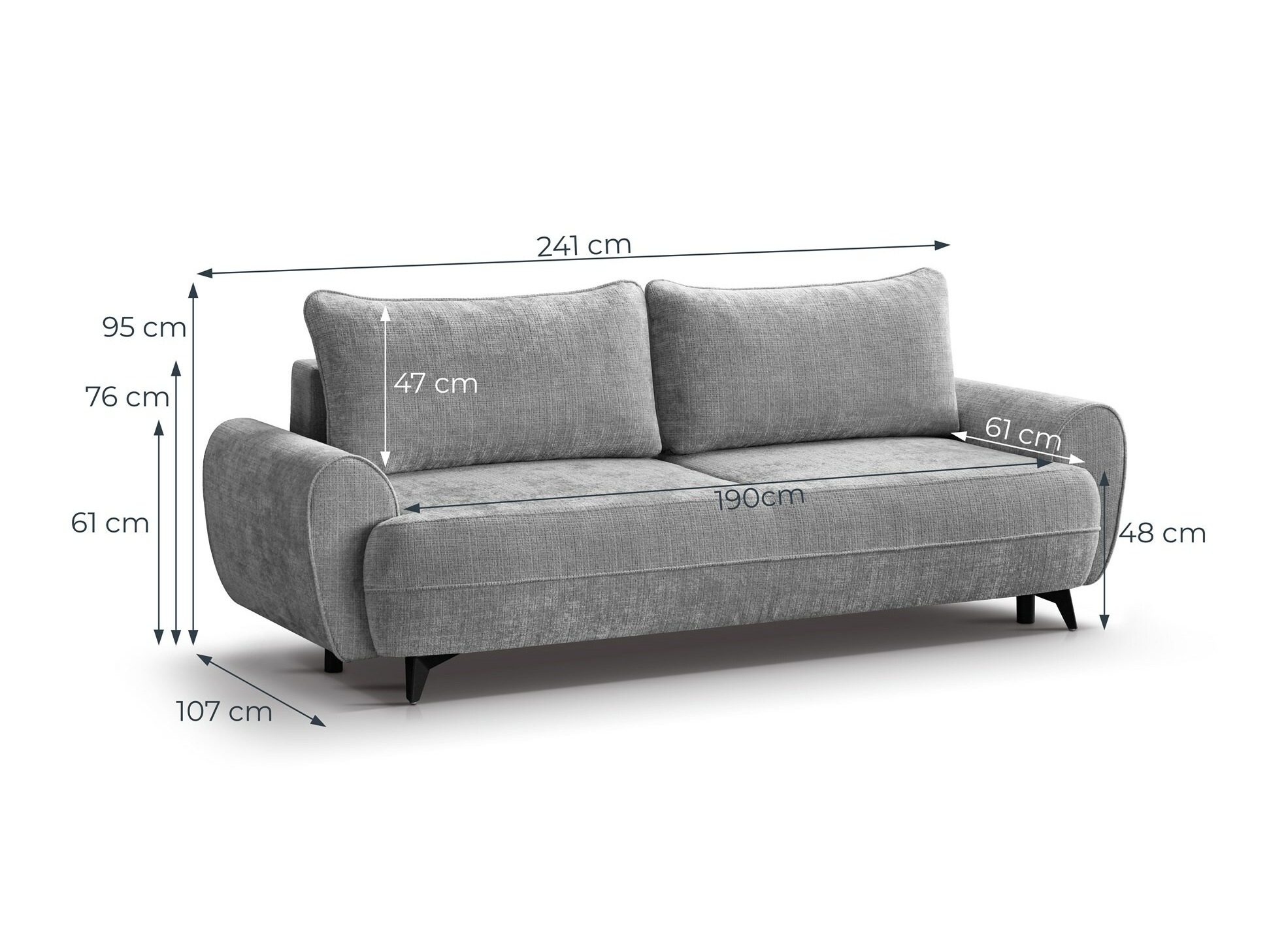 Schlafsofa Margate 114 (Cremona 81)