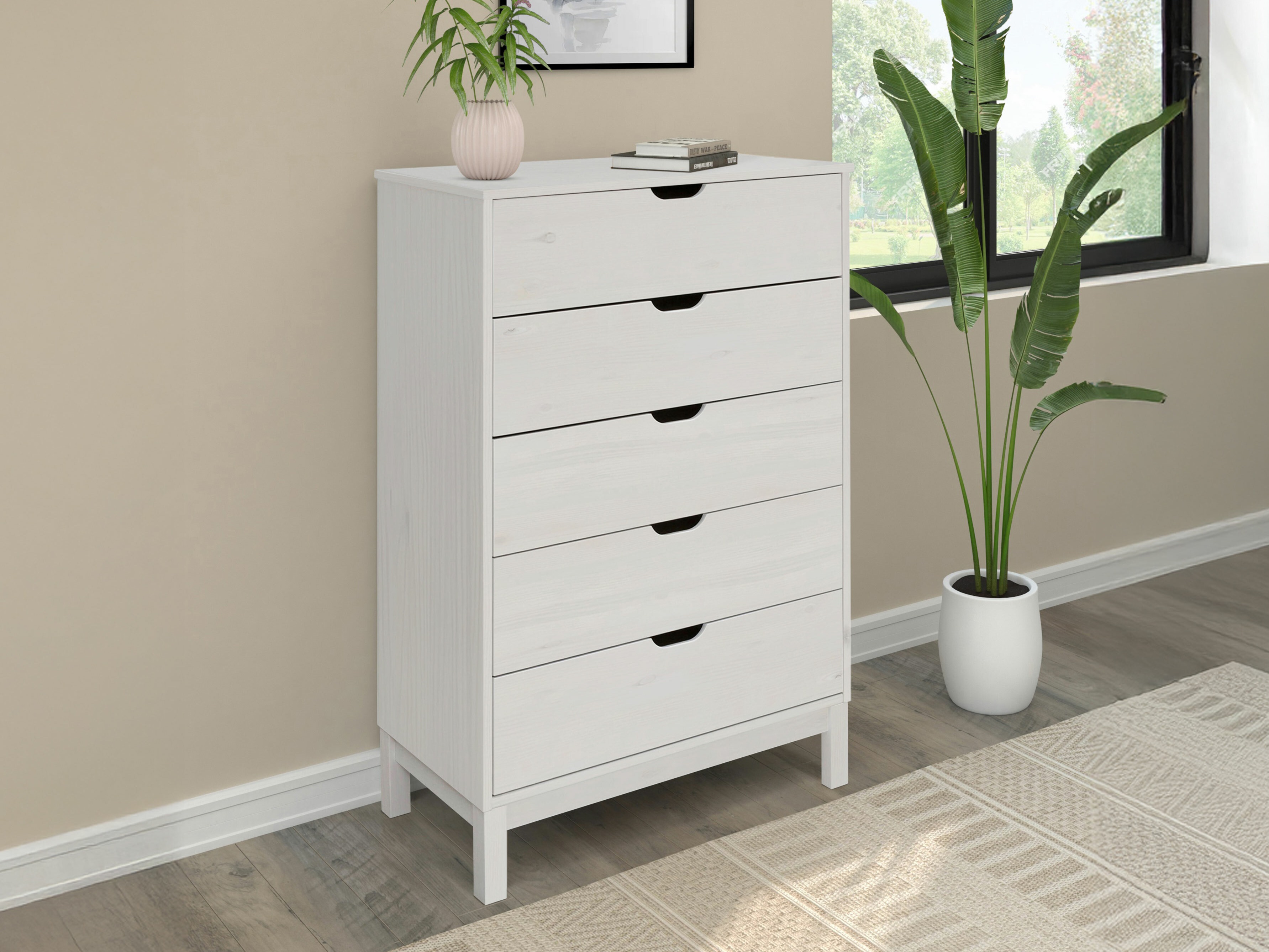 Kommoden Denton 545 (Weiss)