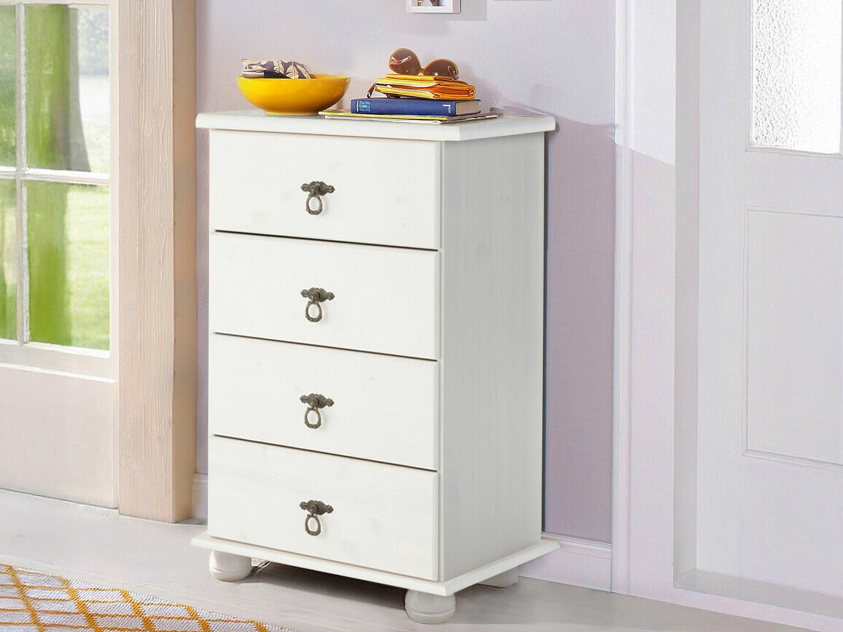 Kommoden Nolcore 101 (Weiss)