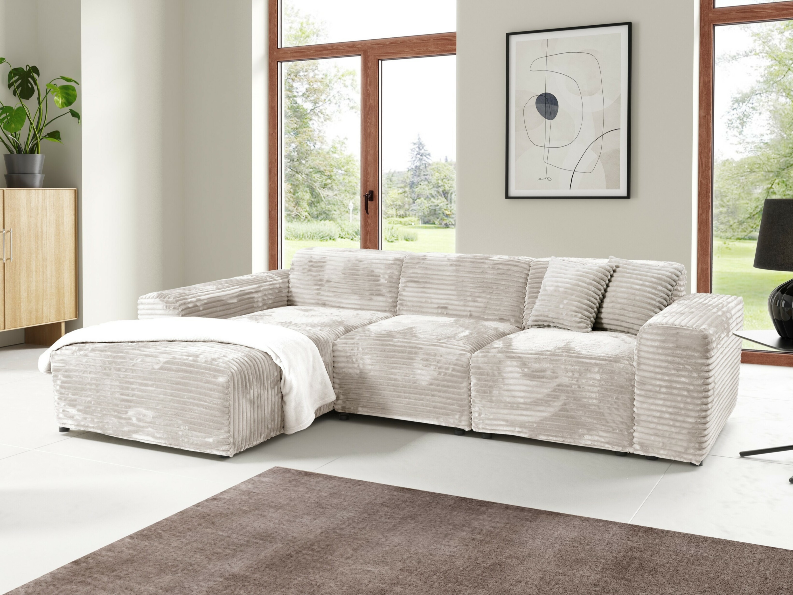 Ecksofa Franklin 137 (Tilia 01)