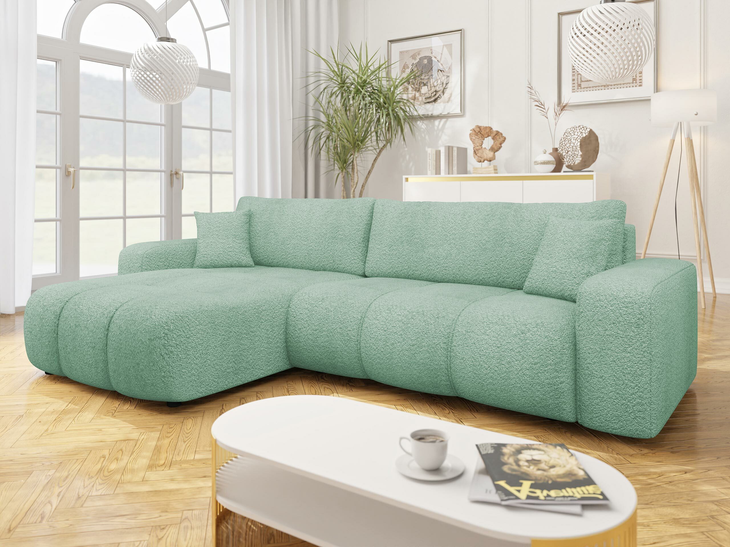 Ecksofa Comfivo Laurus I (Coral 55)