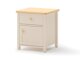 Nachttisch Romelbo 138 (Beige + Eichenholzoptik)