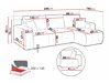Ecksofa Comfivo 361 (Coral 65)