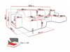 Ecksofa Comfivo 426 (Coral 55)