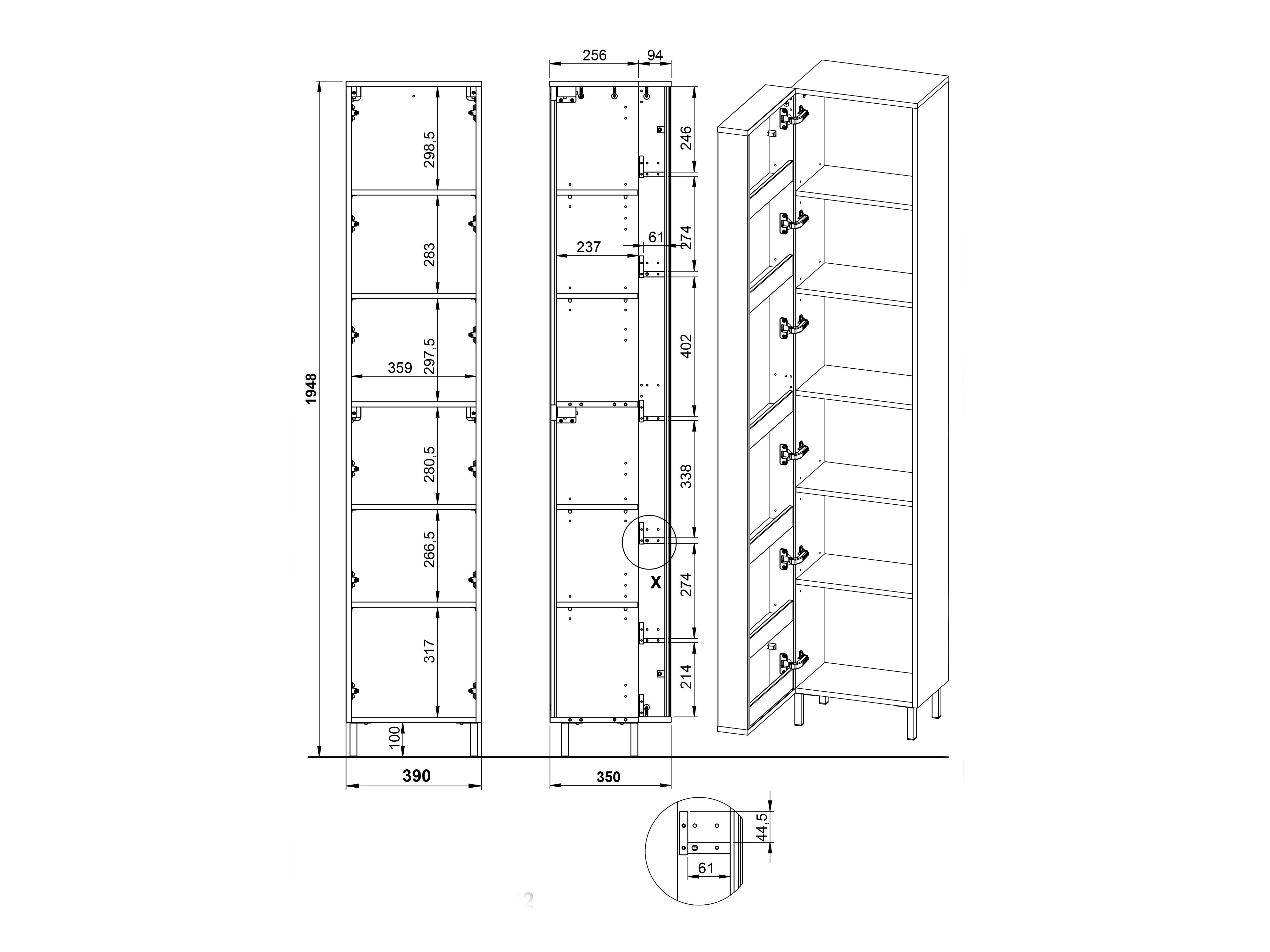 Badezimmer-Set Fenetro 103