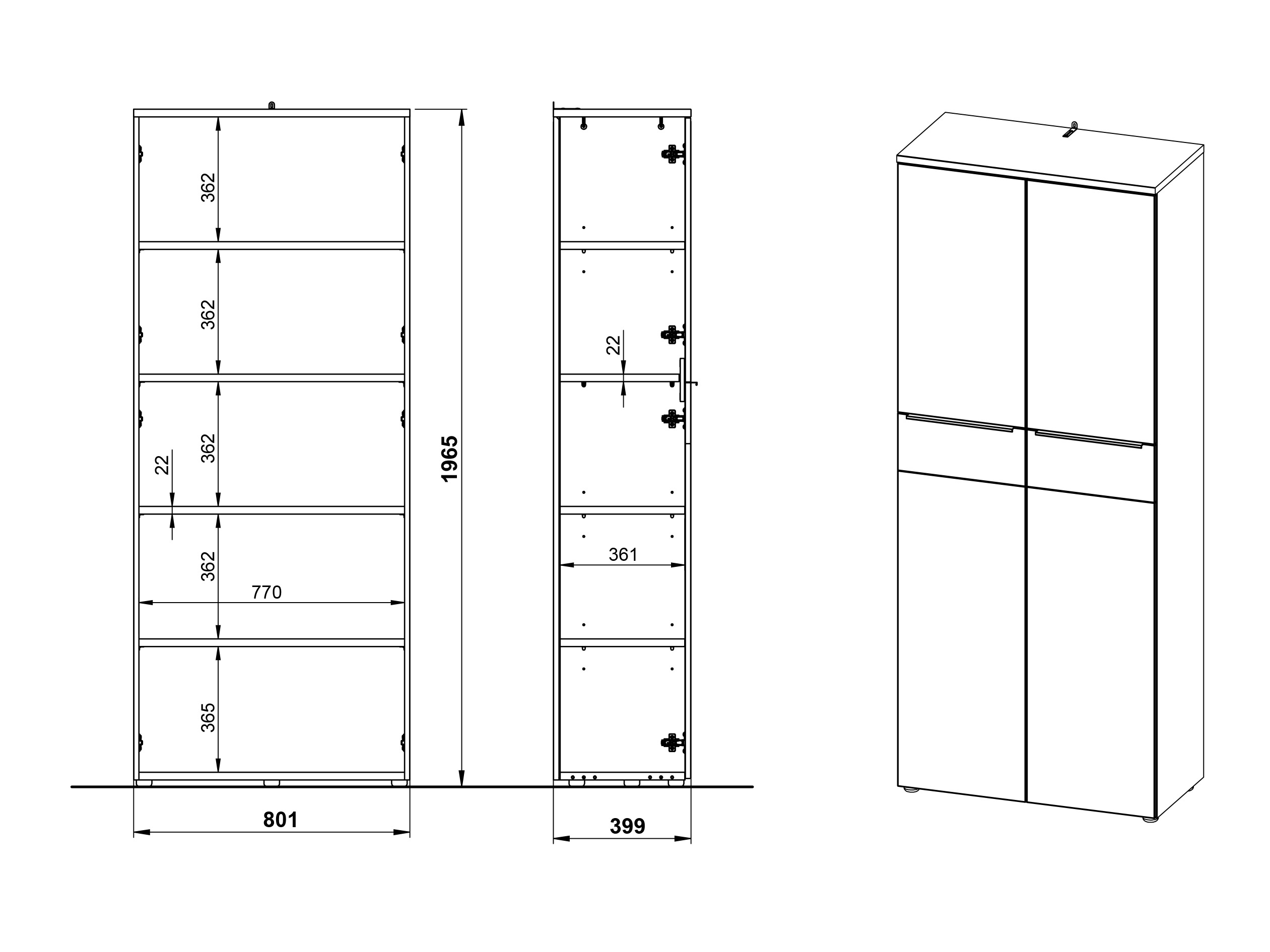 Büro-Set Elbcali 106