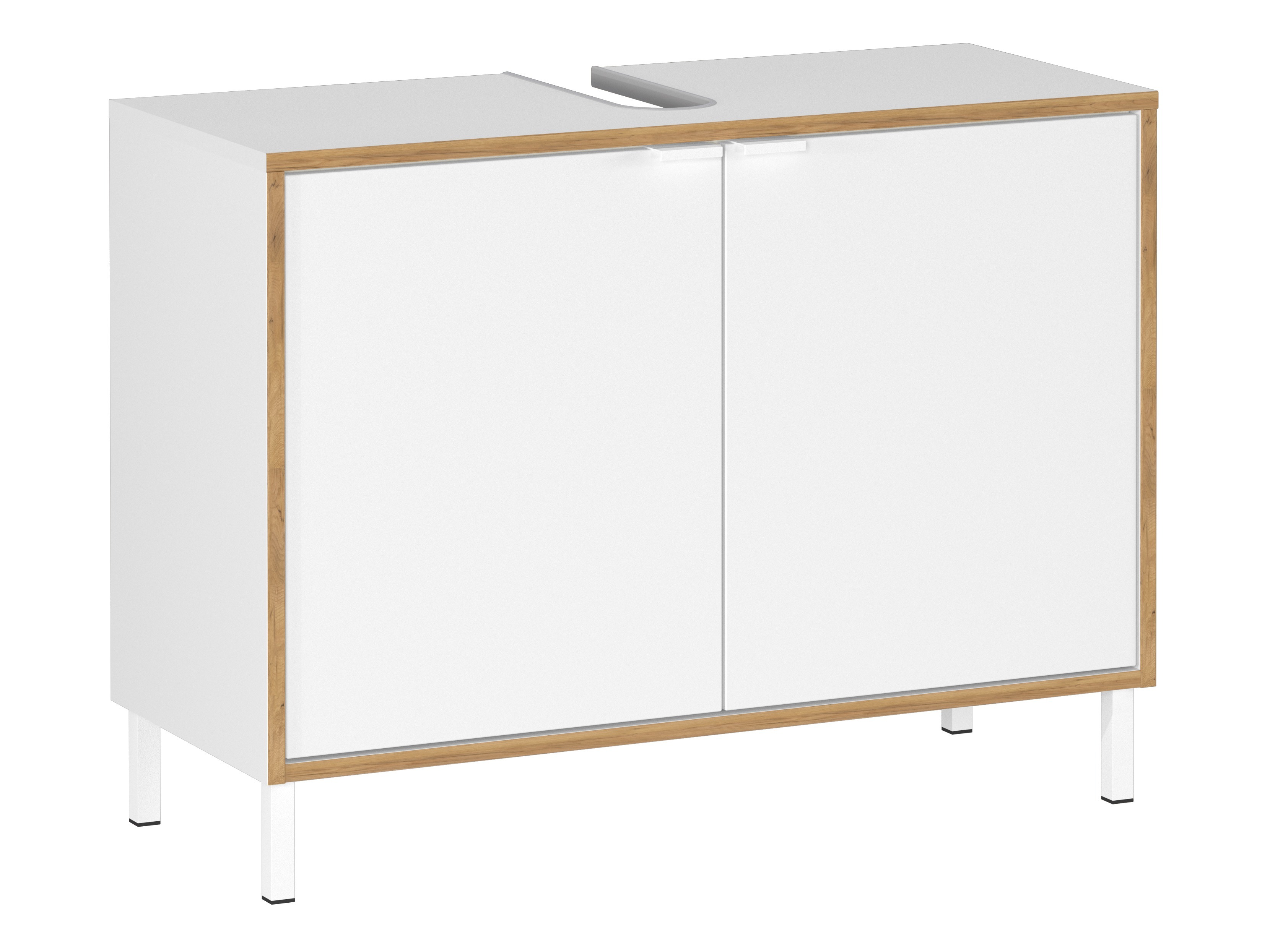 Stehender Badezimmerschrank für ein Waschbecken Fenetro 100