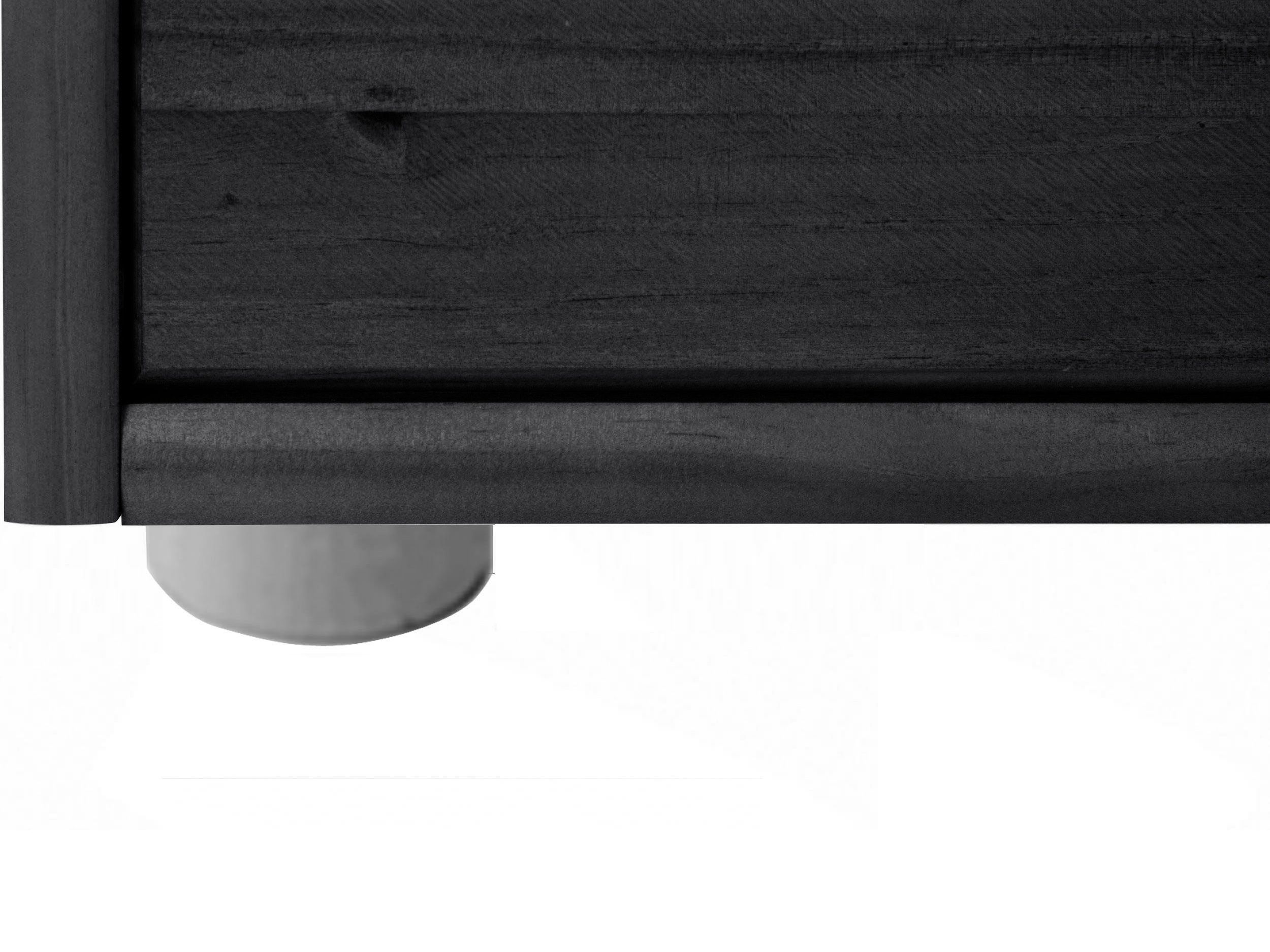 Kommoden Denton 138 (Schwarz)