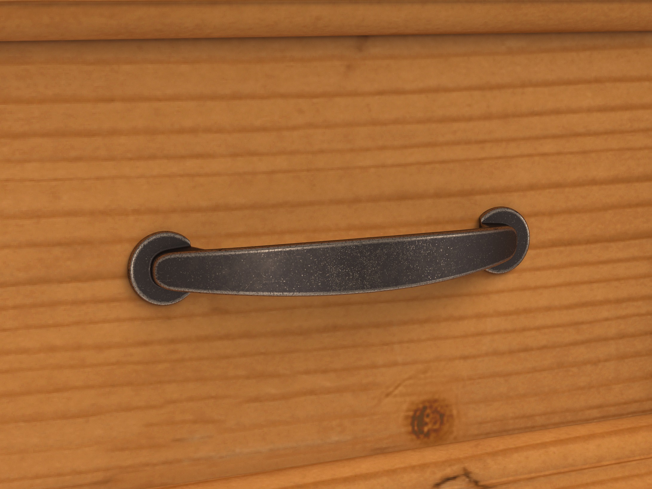 Kommoden Tolelio 126 (Weiss + Kiefernholzoptik)