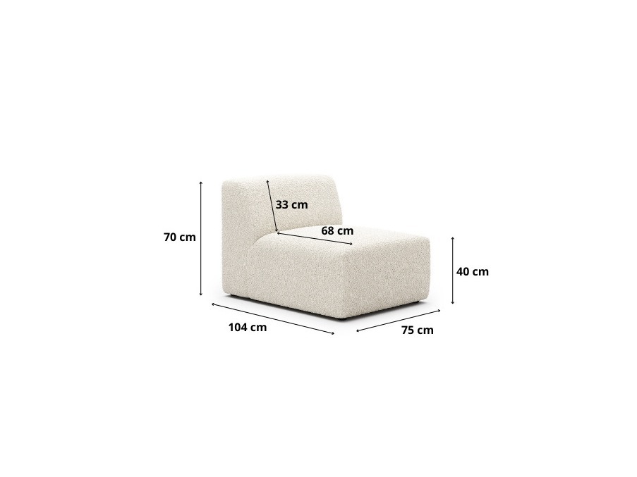 Modularer Sessel Romenoi 106 (Centaur 03)